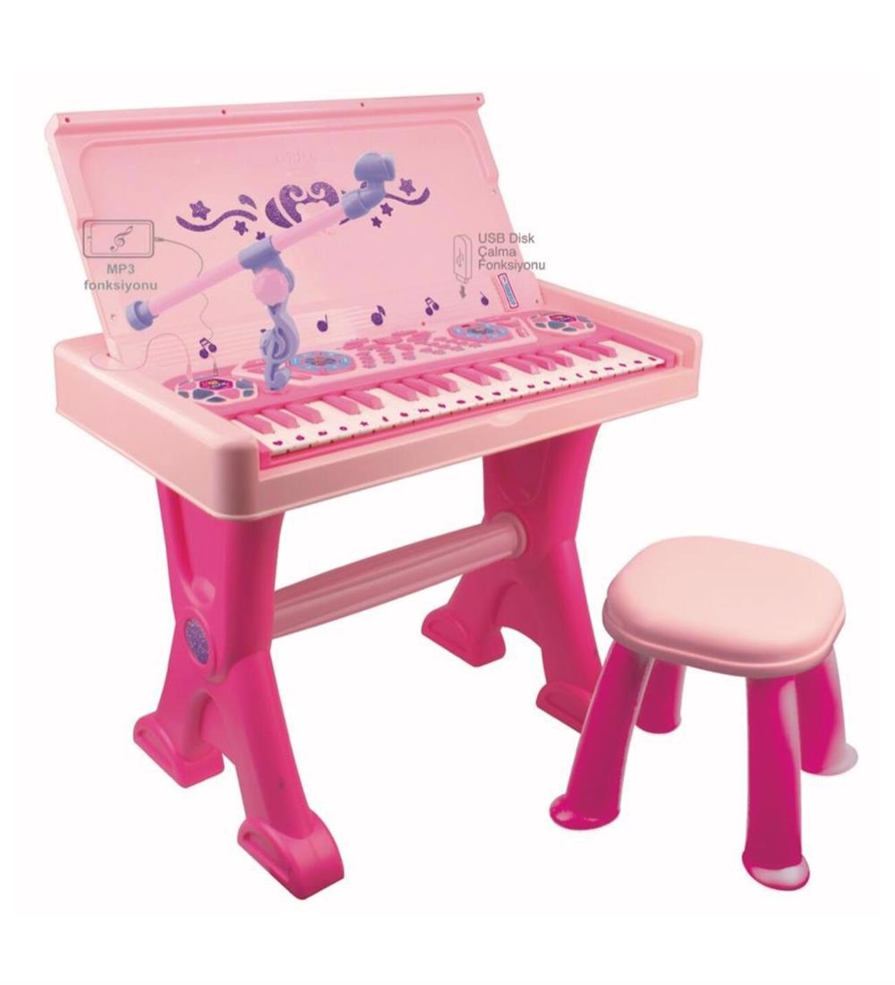 Kutulu Tabureli Masa Ve Elektronik Org-Müzik Aletleri