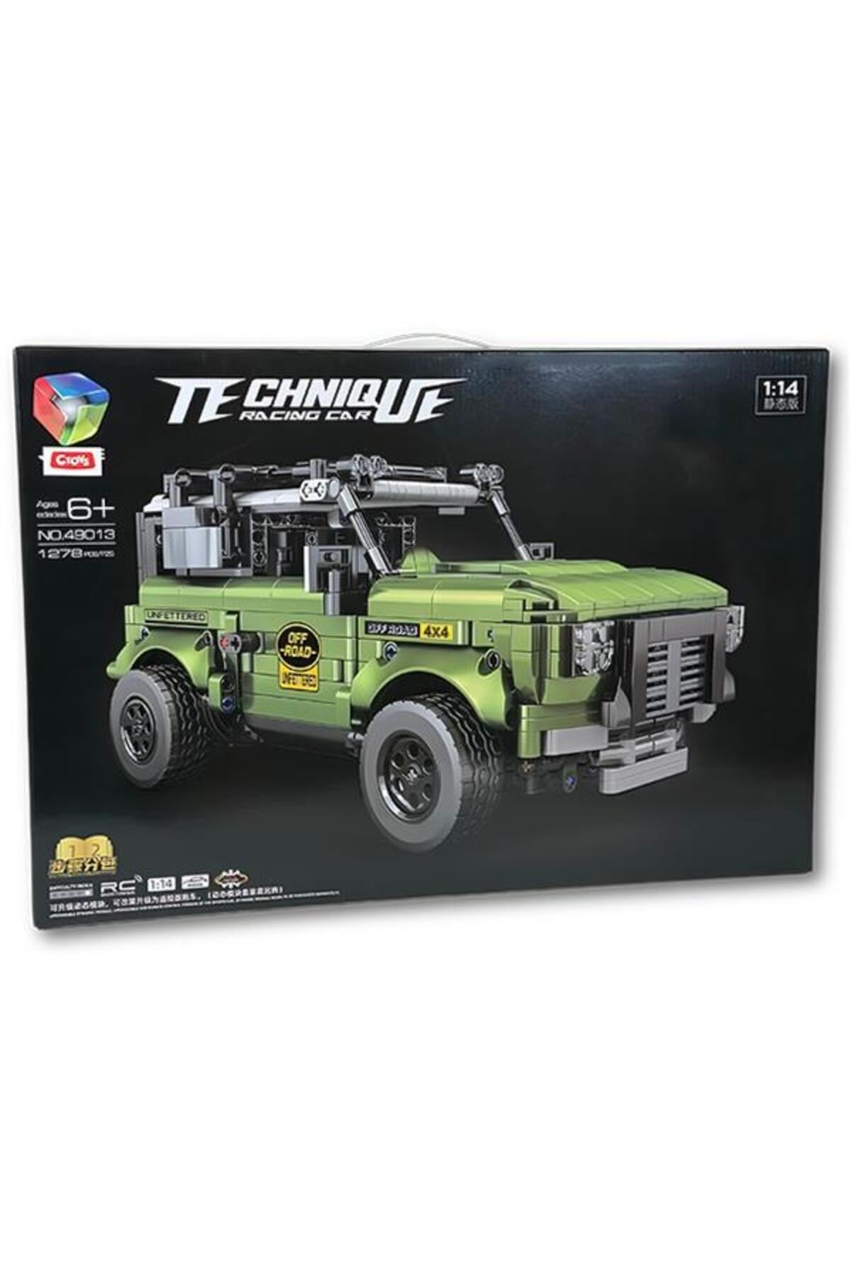 Land Rover Arazi Aracı 1278 Parça 49013-Yapı Oyuncakları