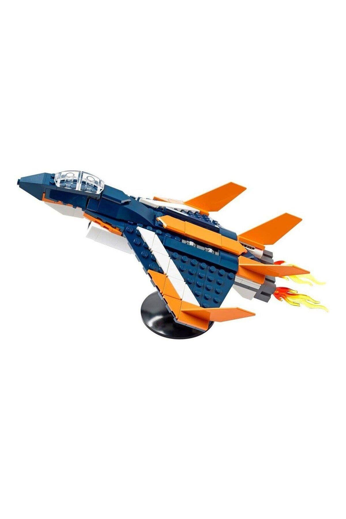 LEGO 31126 Creator Süpersonik Jet 3ü1 Arada, 210 Parça 7 Yaş-Lego