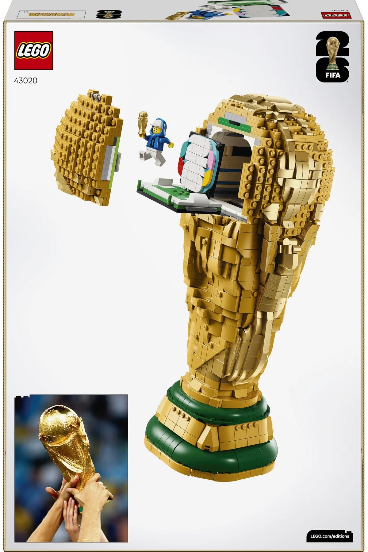 Lego 43020 Editions Sports FIFA Dünya Kupası Resmi Kupa-Lego