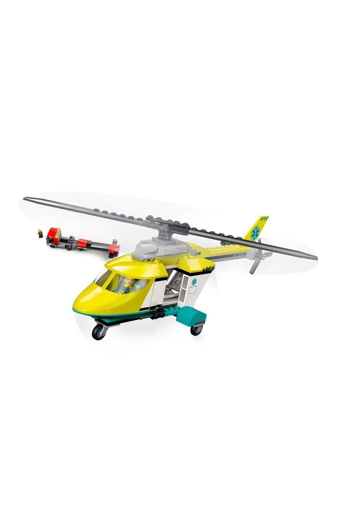 LEGO 60343 ® City - Kurtarma Helikopteri Nakliyesi 215 Parça +5 Yaş-Lego