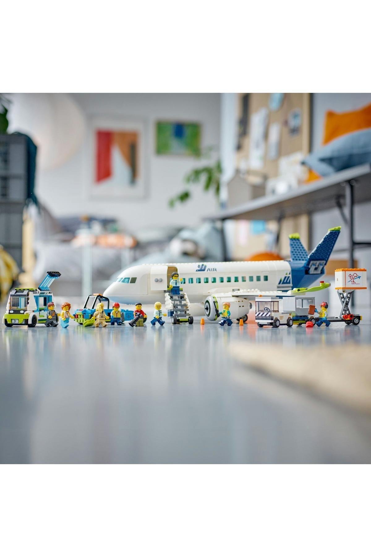 LEGO 60367 Yolcu Uçağı V29-Lego