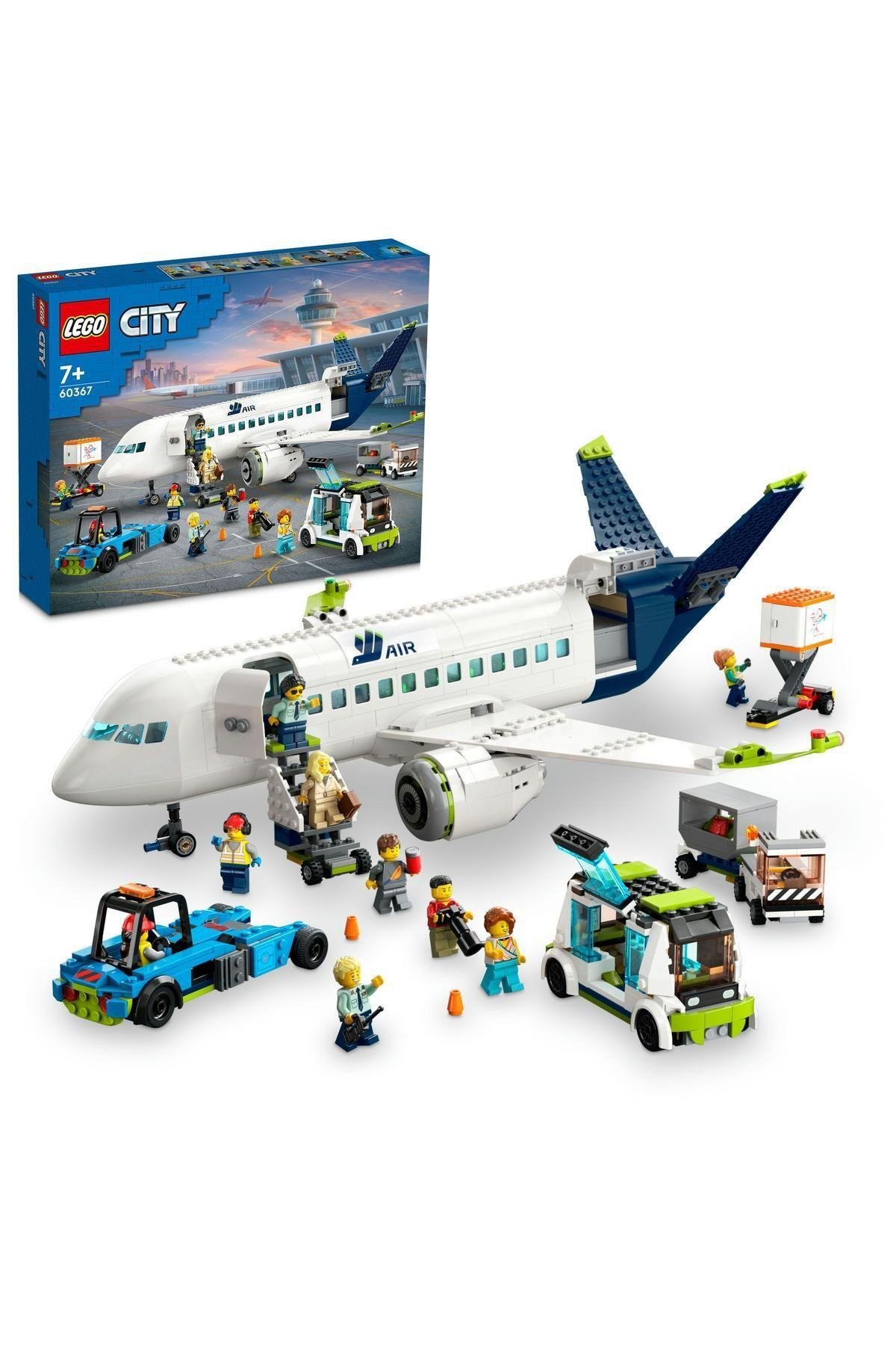 LEGO 60367 Yolcu Uçağı V29-Lego