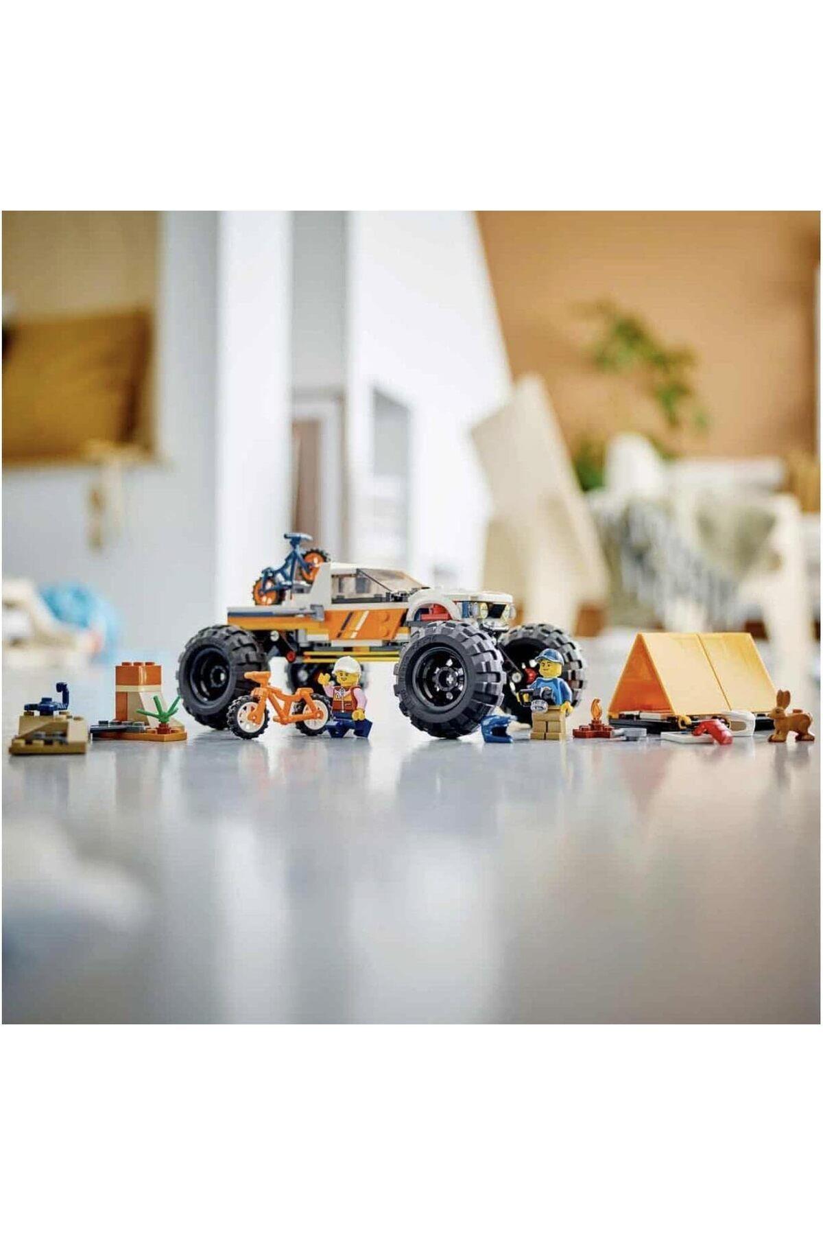 LEGO ® City 4x4 Arazi Aracı Maceraları 60387 - 6 Yaş ve Üzeri Çocuklar için Yapım Seti (252 Parça)-Lego