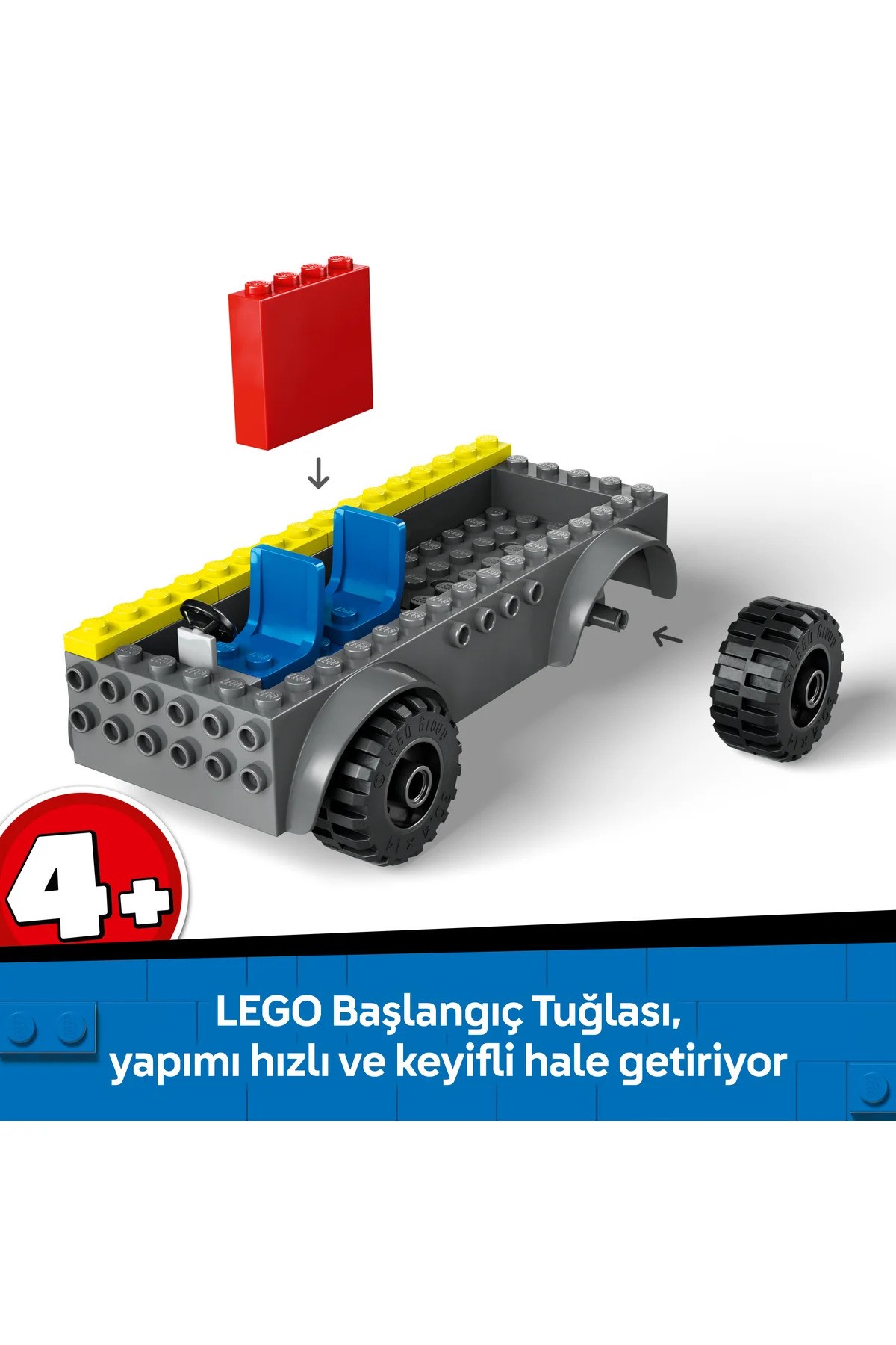 LEGO City Merdivenli İtfaiye Kamyonu 6046-Lego