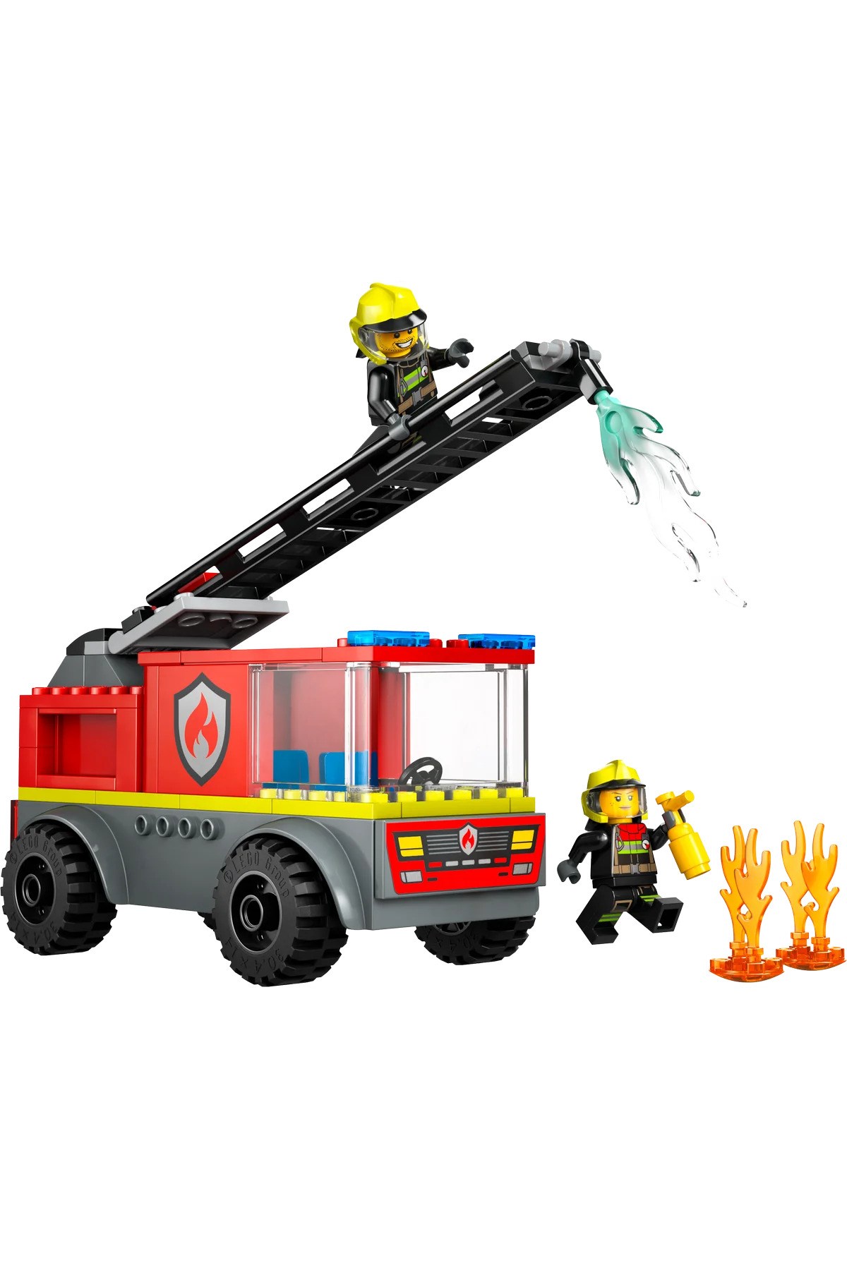 LEGO City Merdivenli İtfaiye Kamyonu 6046-Lego
