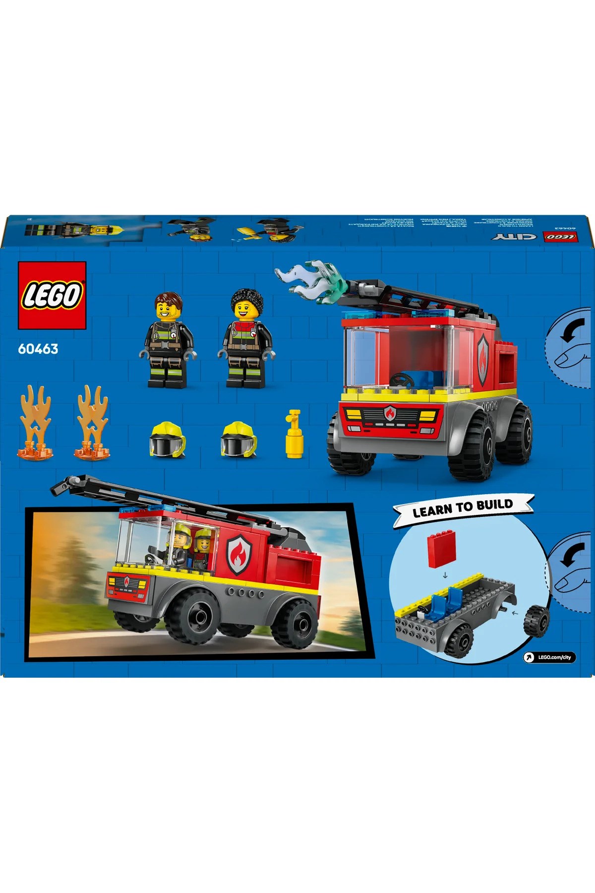 LEGO City Merdivenli İtfaiye Kamyonu 6046-Lego