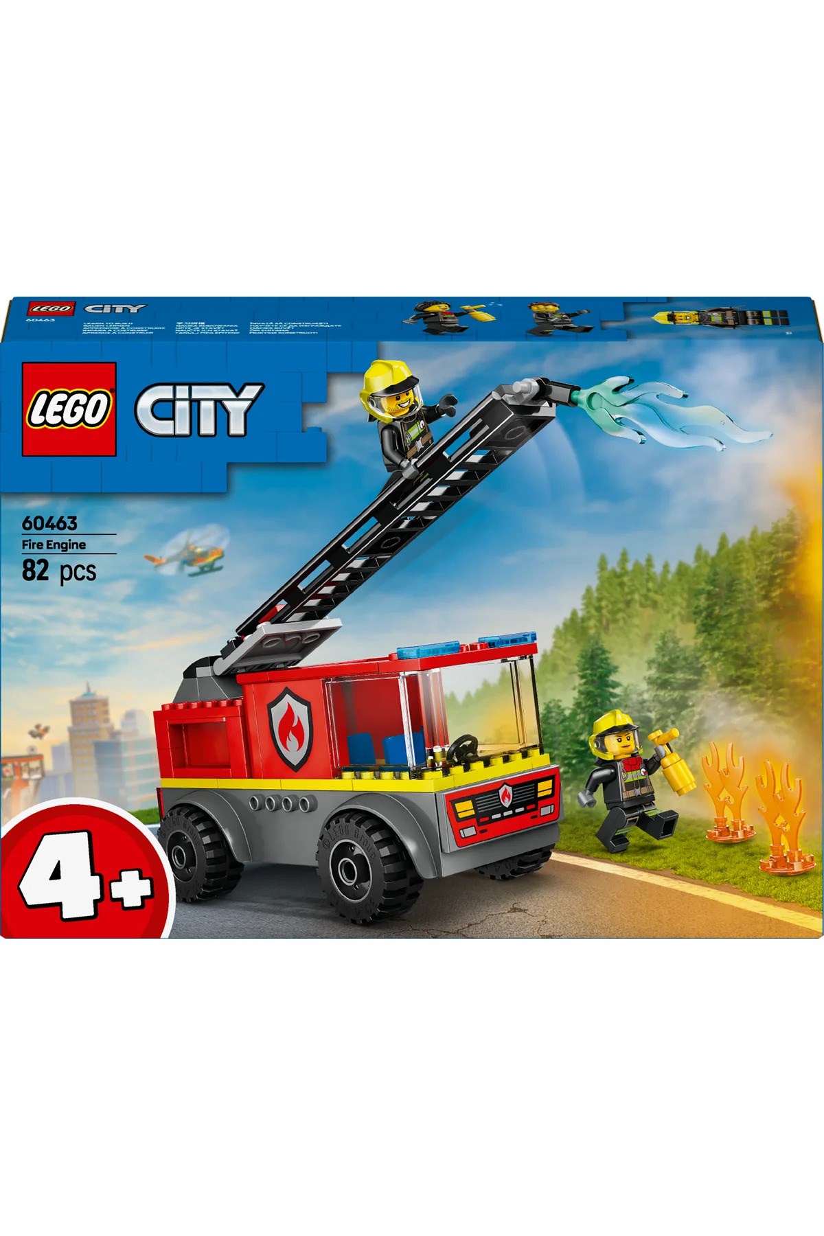 LEGO City Merdivenli İtfaiye Kamyonu 6046-Lego