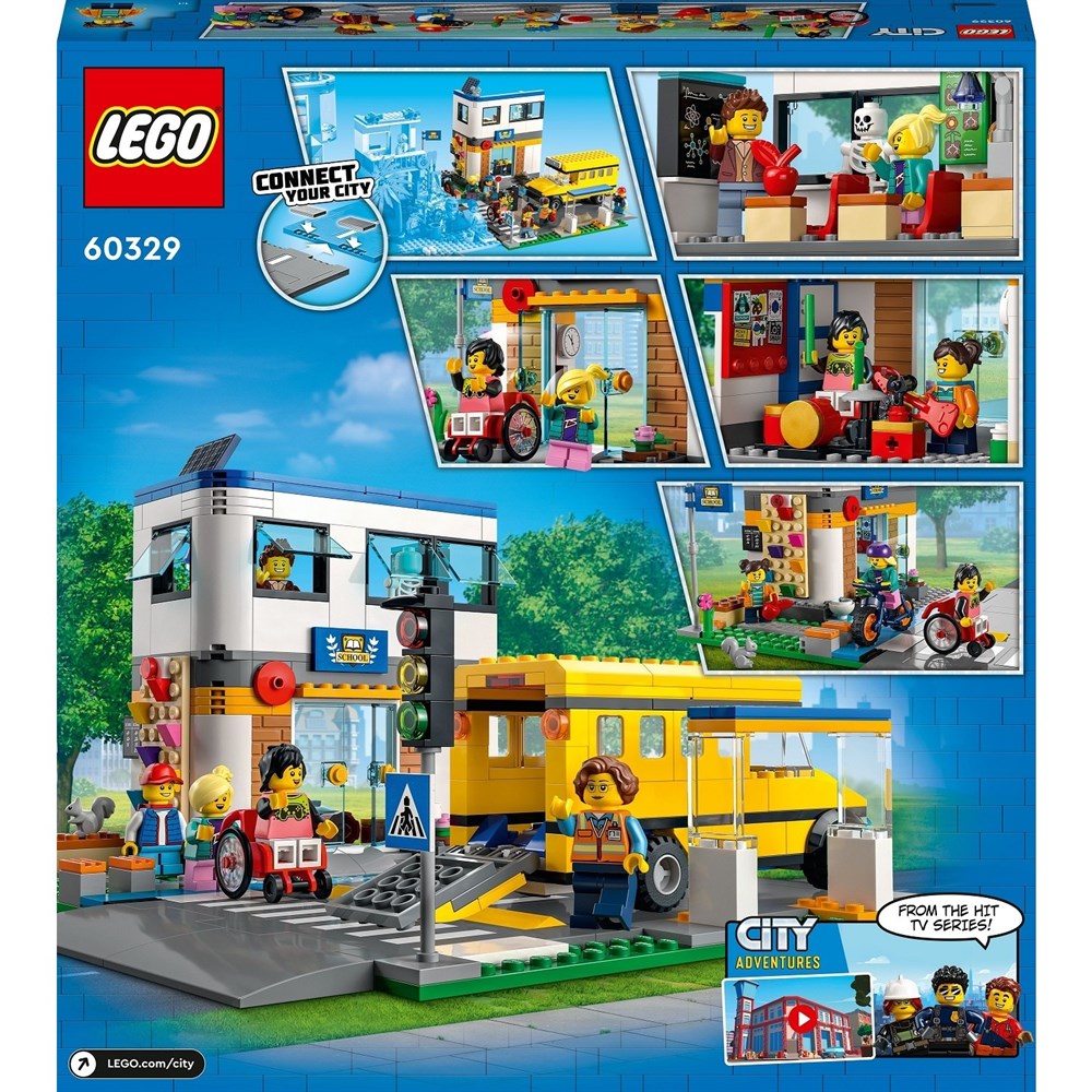 Lego City Okul Günü 60329-Lego