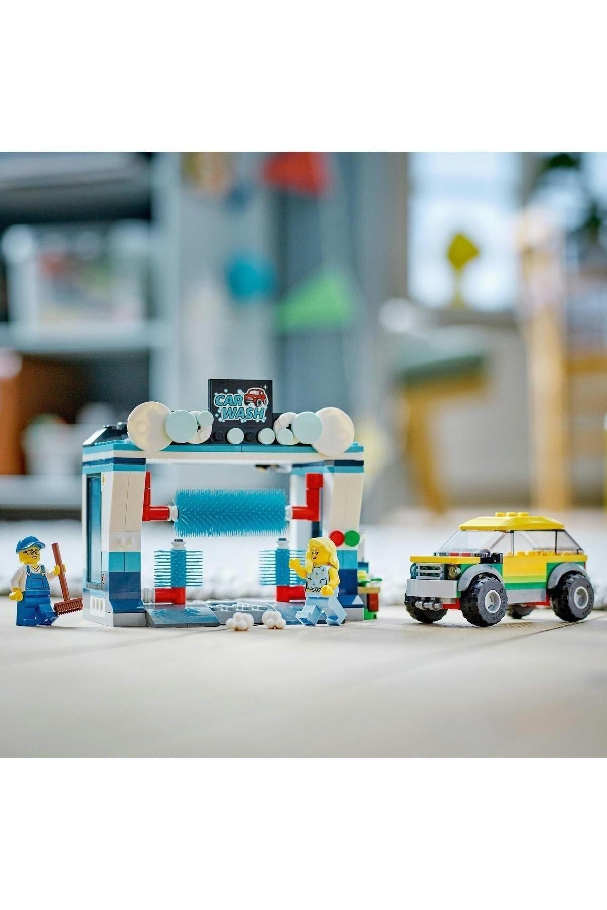 LEGO ®  City Oto Yıkama 60362 - 6 Yaş ve Üzeri Çocuklar İçin Bir Araba-Lego