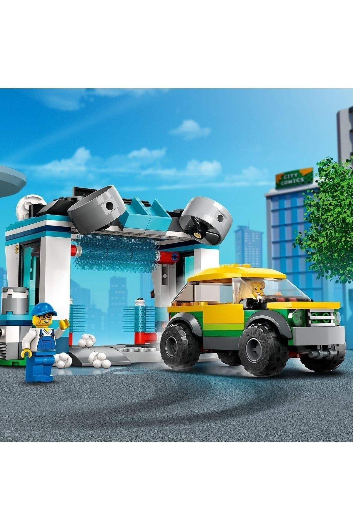 LEGO ®  City Oto Yıkama 60362 - 6 Yaş ve Üzeri Çocuklar İçin Bir Araba-Lego