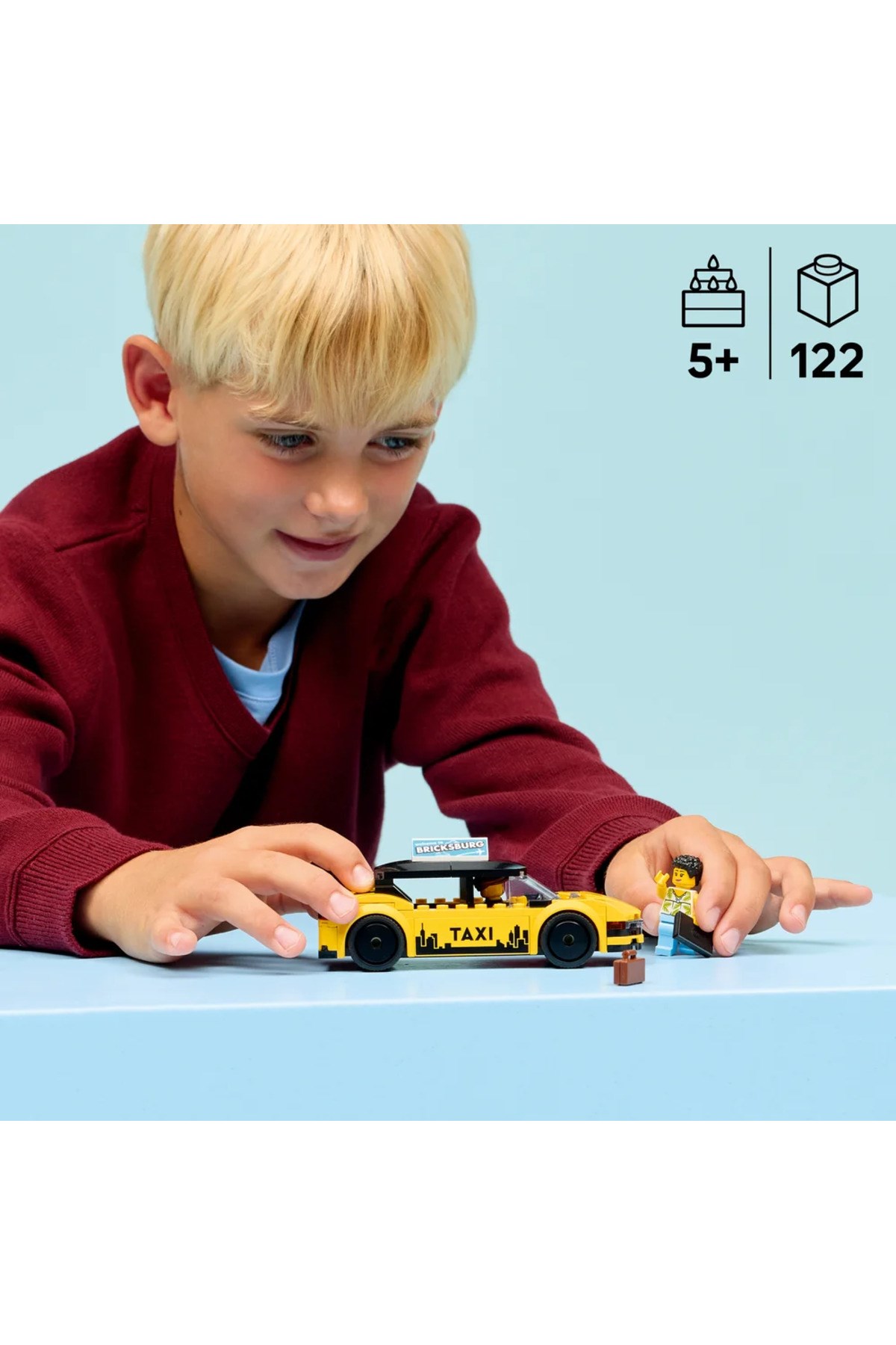 LEGO City Sarı Taksi 60487-Lego