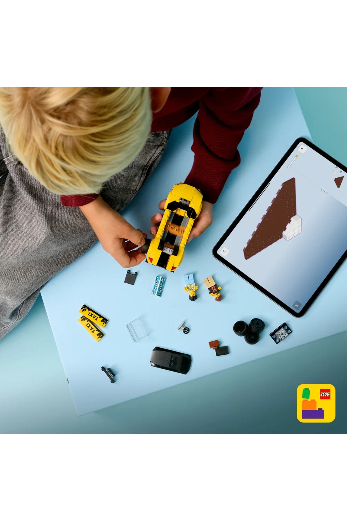 LEGO City Sarı Taksi 60487-Lego