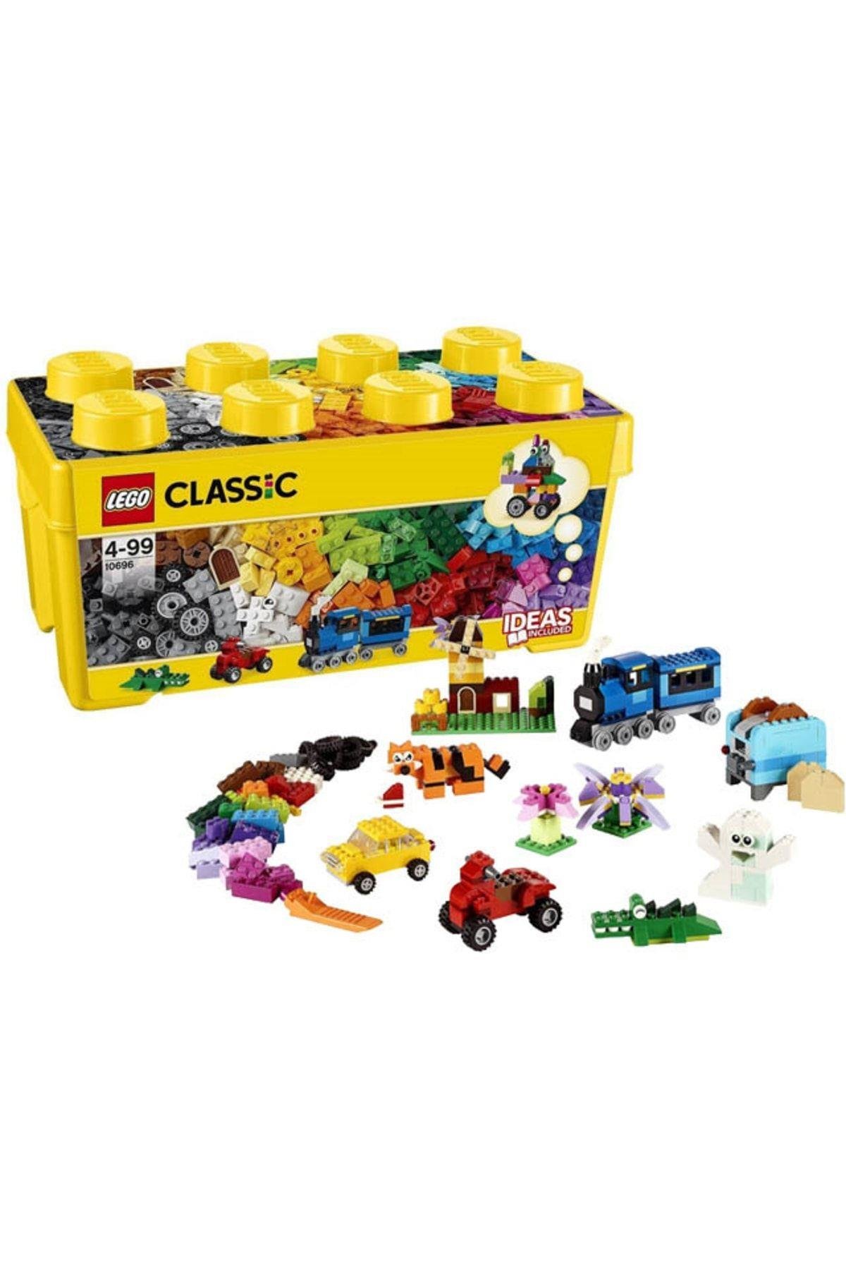 LEGO Classic Orta Boy Yaratıcı Yapım Kutusu 10696 - Yaratıcı Çocuklar Için Oyuncak Yapım S (484 PARÇA)-Lego