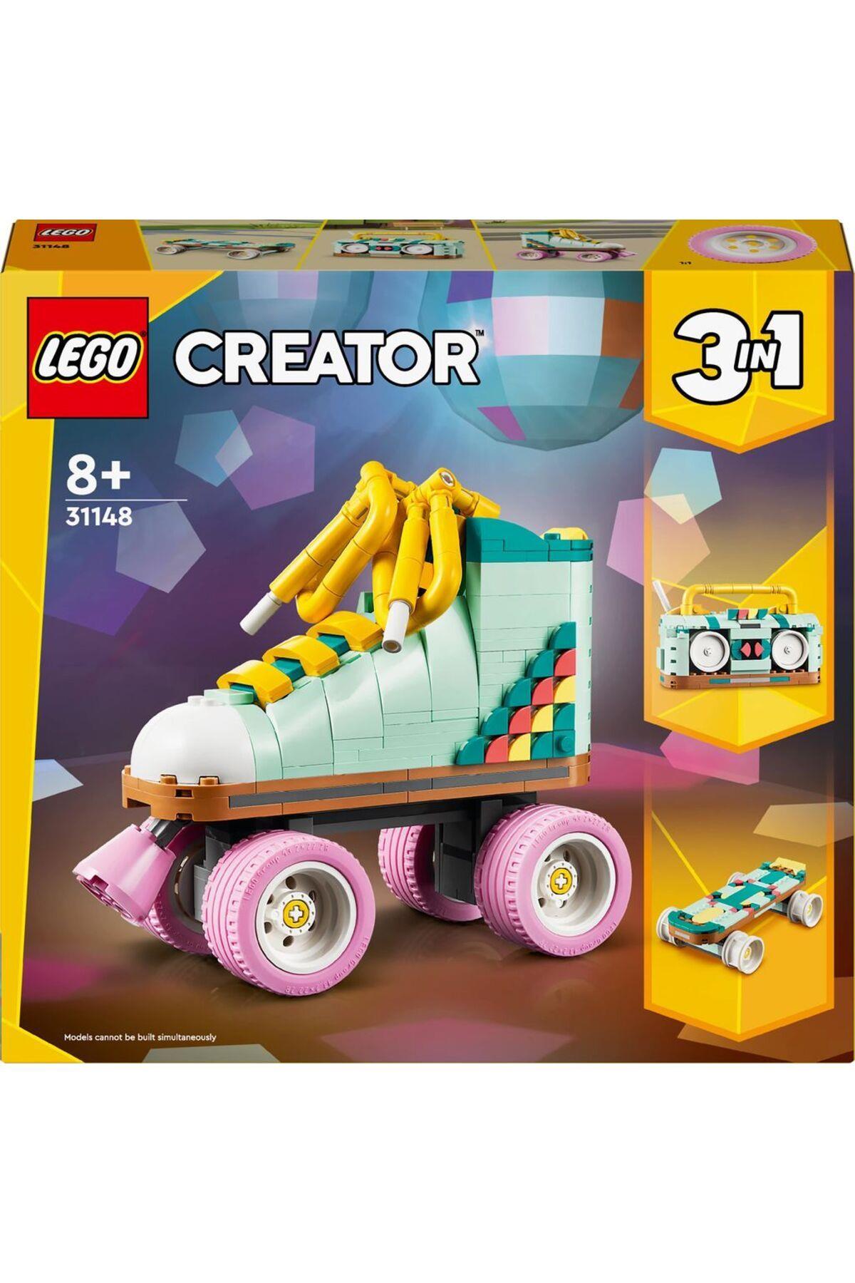 LEGO ® Creator Retro Paten 31148 - Yaratıcı Oyuncak Yapım Seti (342 Parça)-Lego