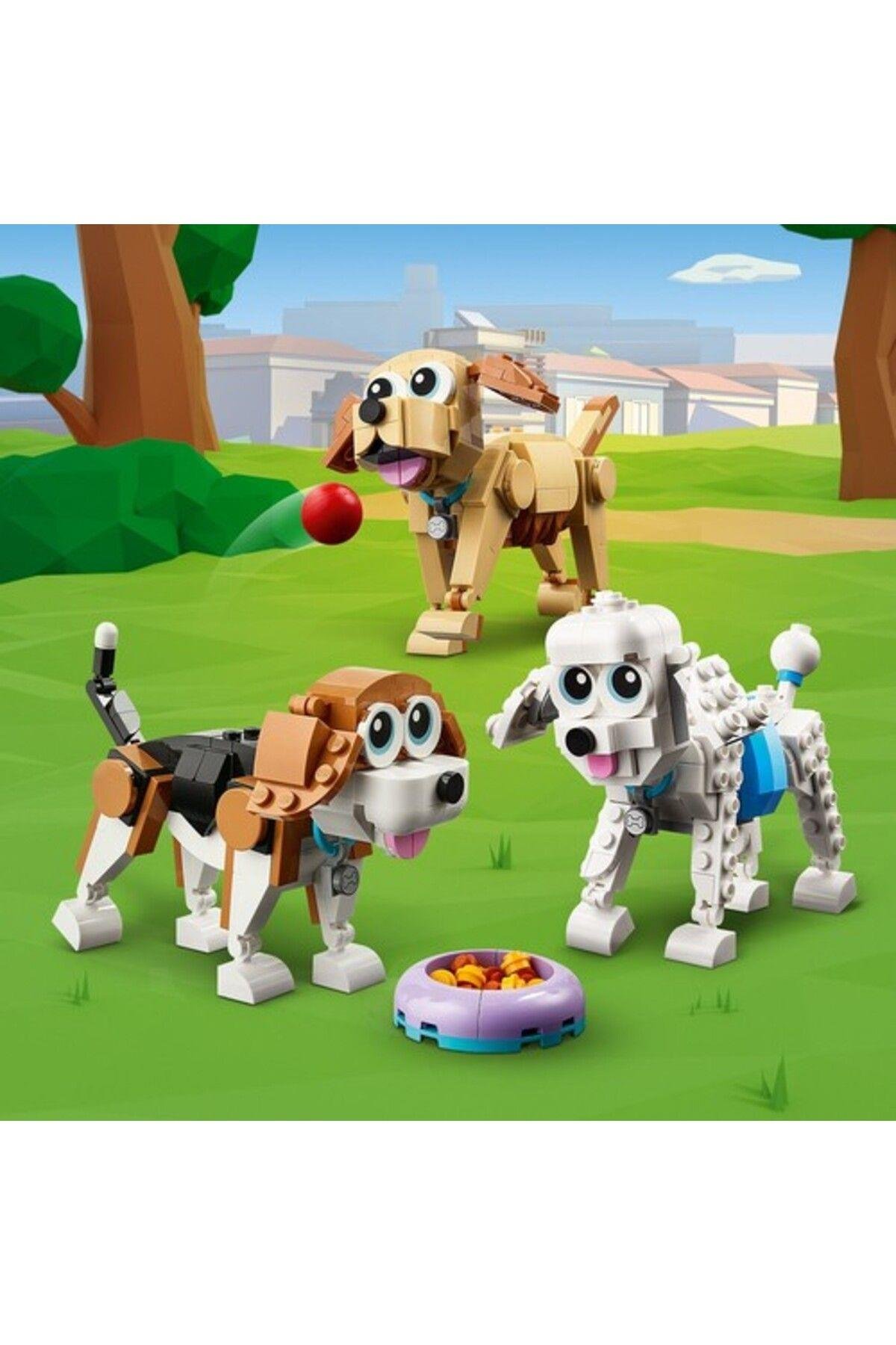 LEGO ® Creator Sevimli Köpekler 31137 - 7 Yaş ve Üzeri Çocuklar için Oyuncak Yapım Seti (475 Parça)-Lego