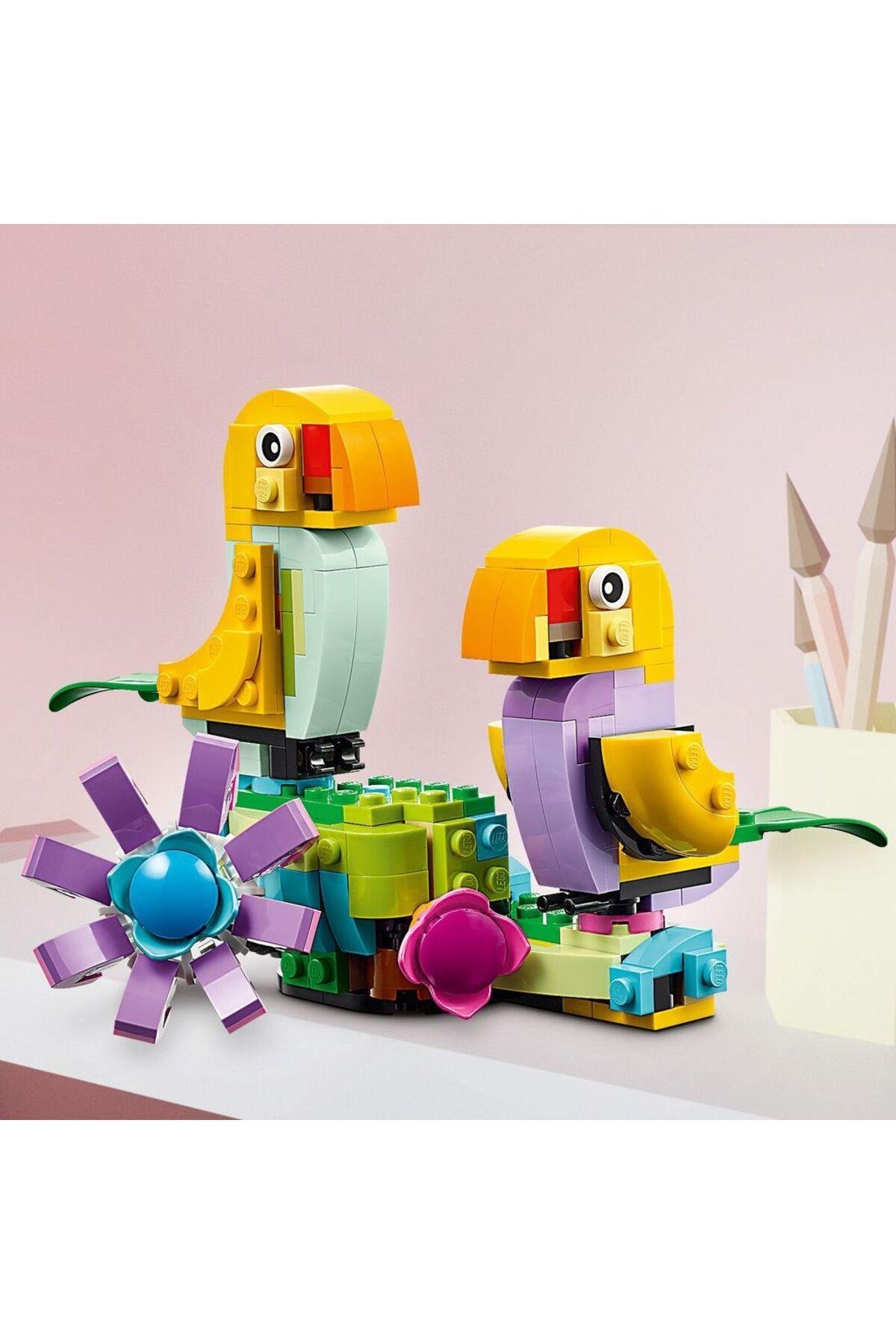 LEGO ® Creator Sulama Kabında Çiçekler 31149 -  3’ü 1 Arada Yaratıcı Oyuncak Yapım Seti (420 Parça)-Lego