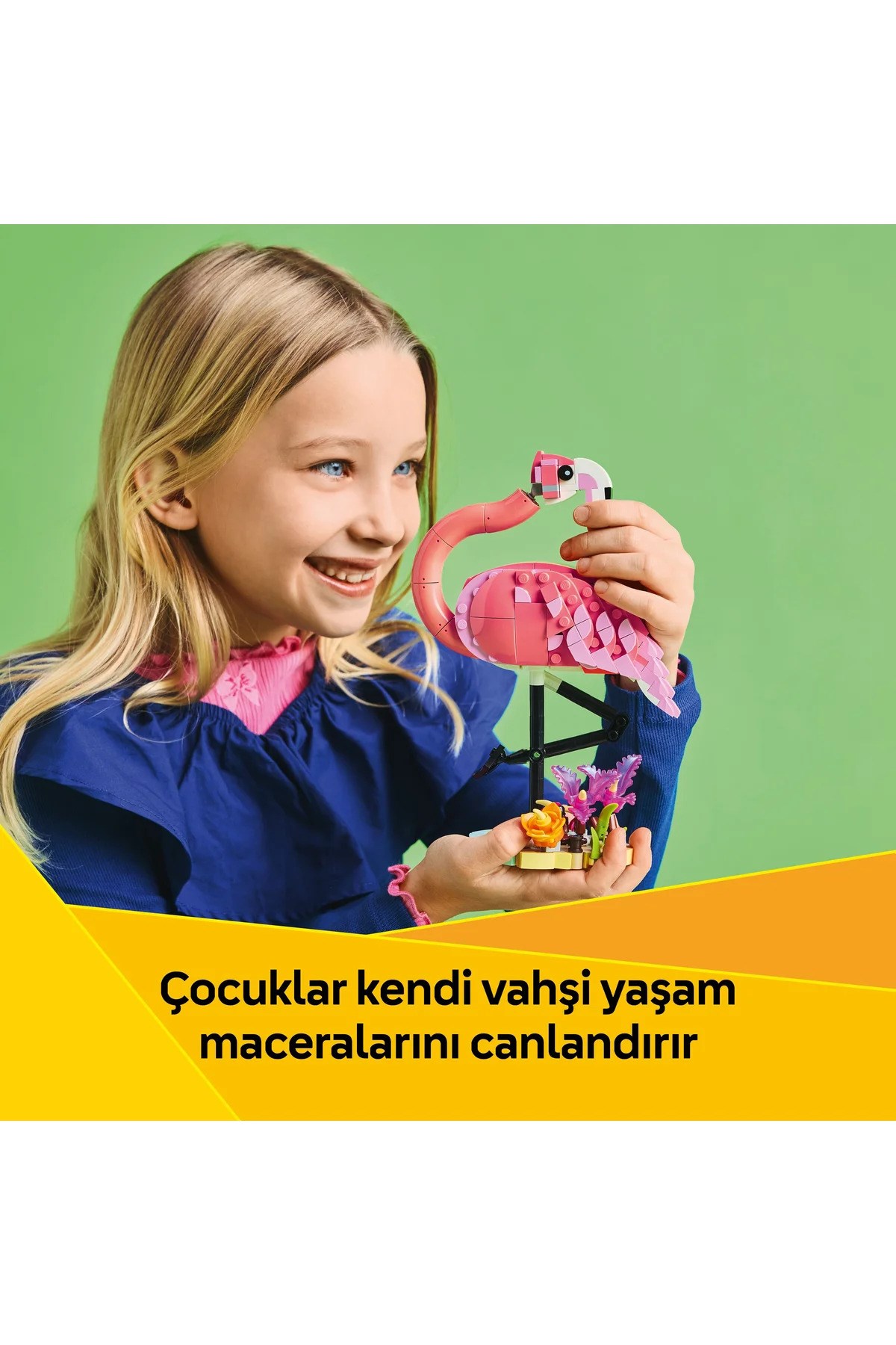 Lego Creator Vahşi Hayvanlar Pembe Flamingo 31170-Lego