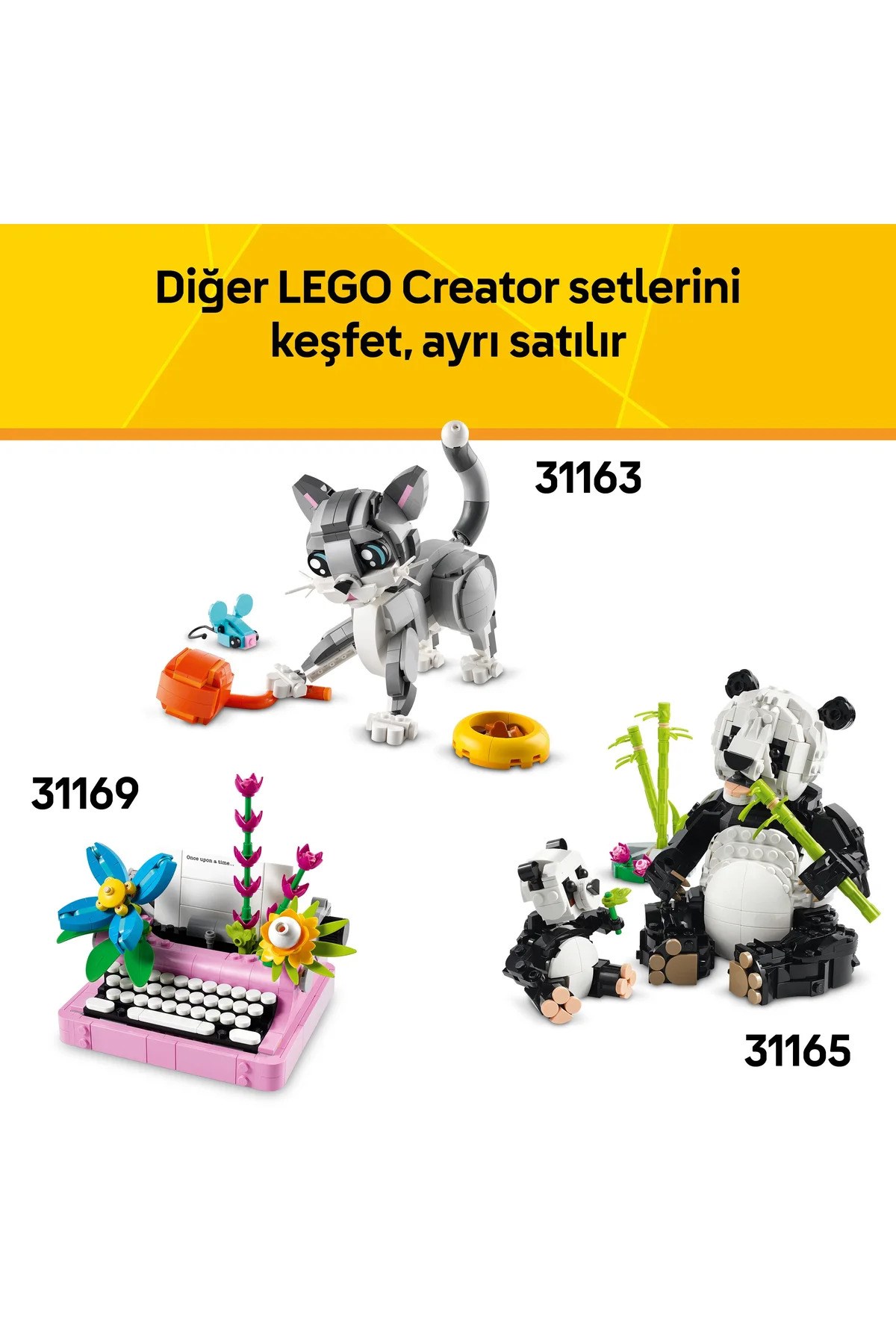 Lego Creator Vahşi Hayvanlar Pembe Flamingo 31170-Lego