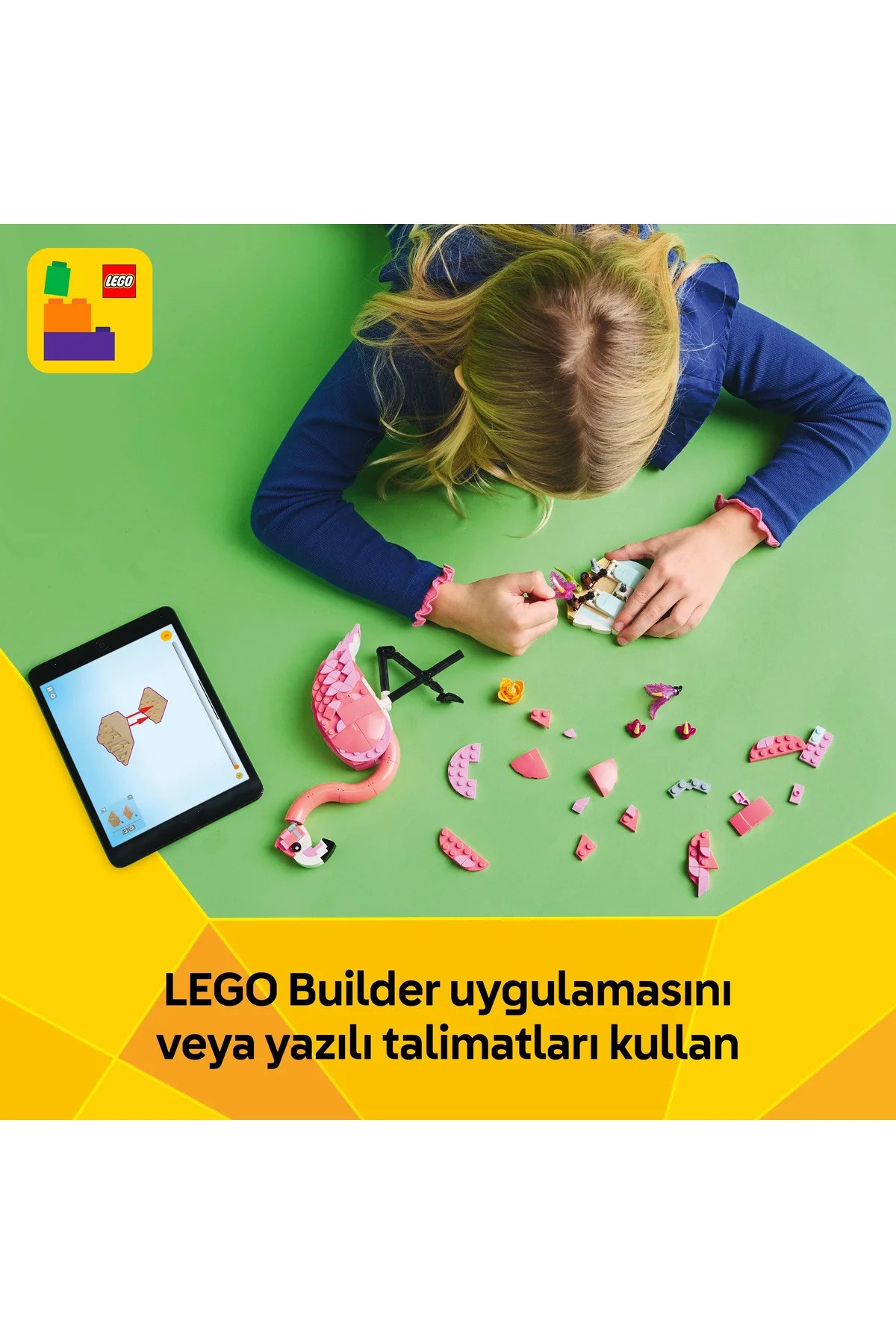 Lego Creator Vahşi Hayvanlar Pembe Flamingo 31170-Lego