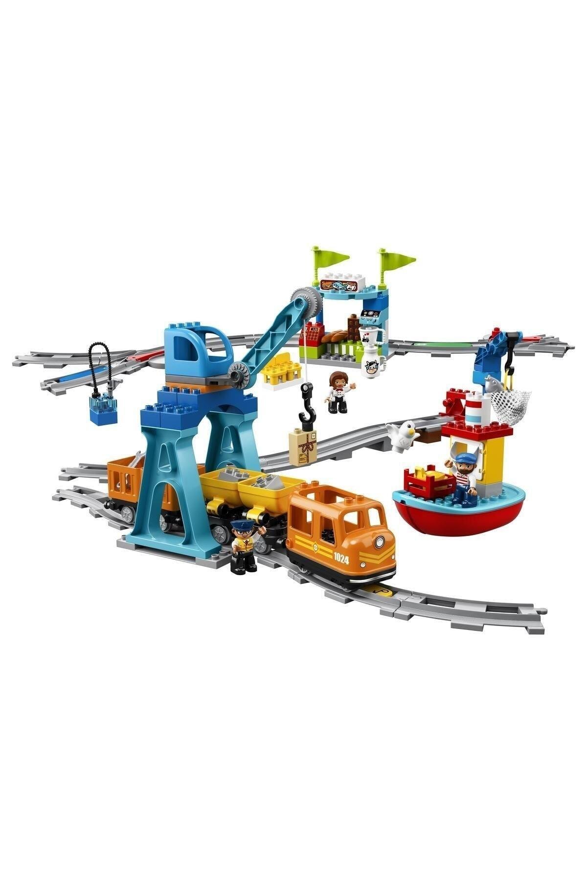 LEGO ® DUPLO® Kargo Treni 10875 - Çocuklar için Oyuncak Yapım Seti (105 Parça)-Lego