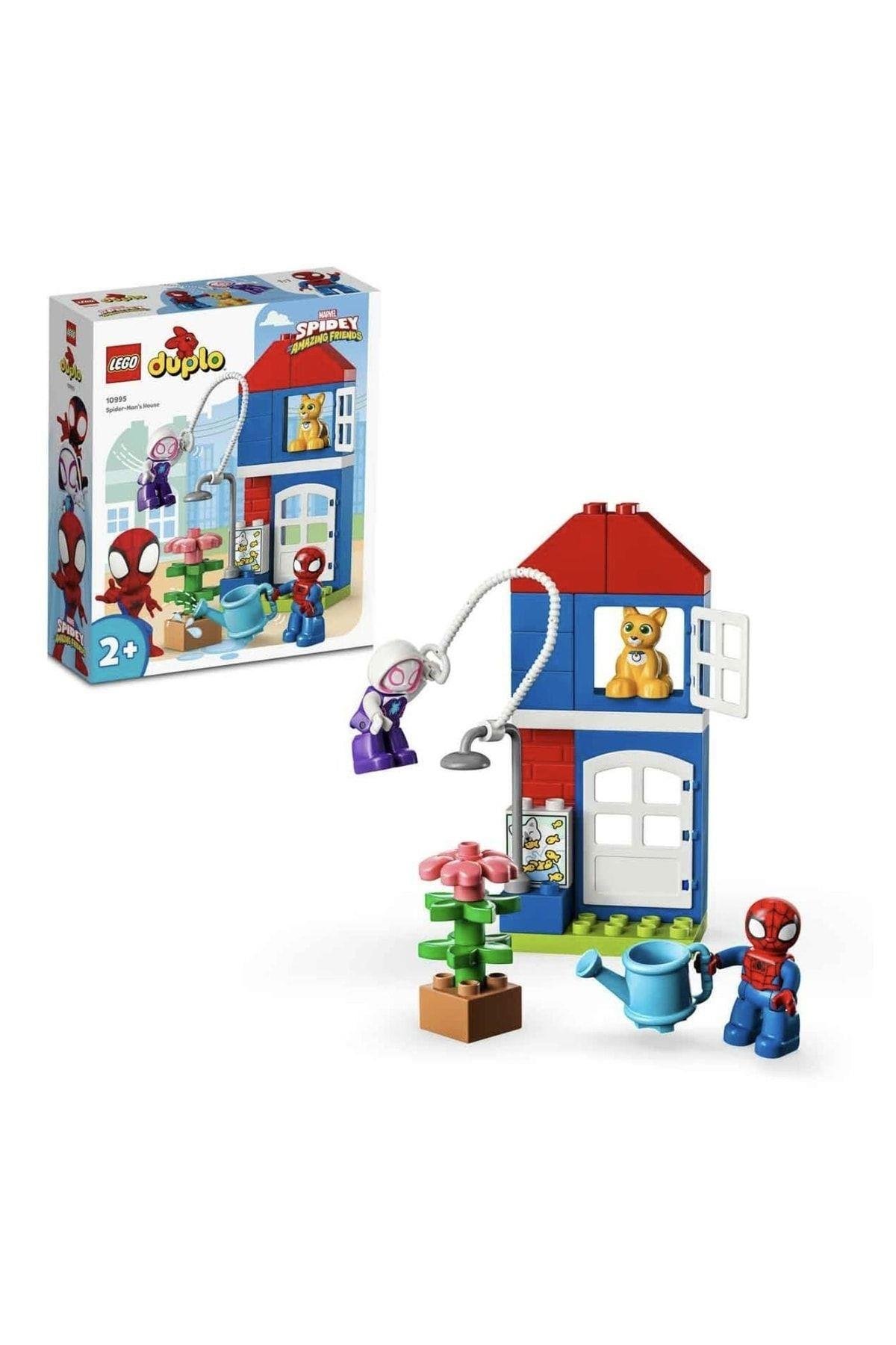LEGO ® DUPLO® Marvel Örümcek Adam’ın Evi 10995 - Yaratıcı Süper Kahraman Oyuncak Yapım Seti(25 Parça)-Lego
