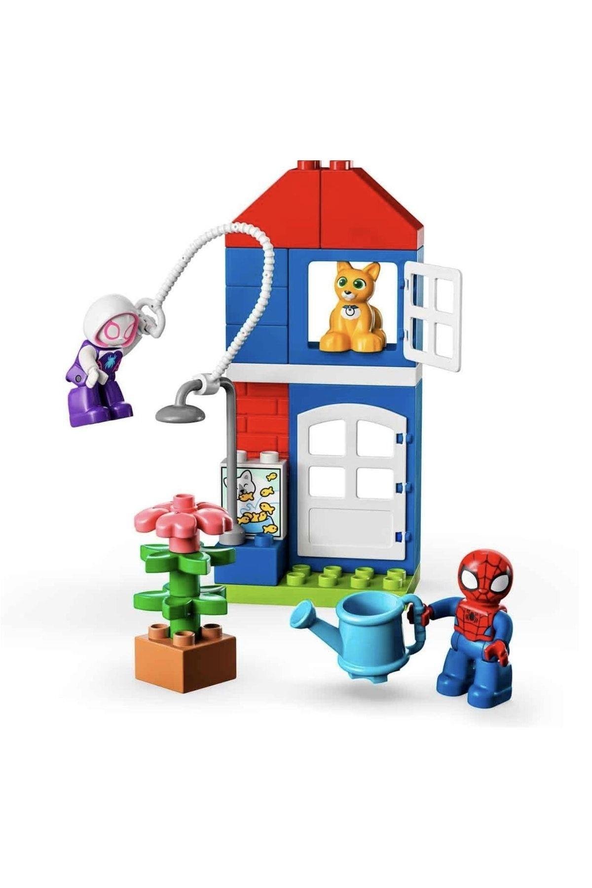 LEGO ® DUPLO® Marvel Örümcek Adam’ın Evi 10995 - Yaratıcı Süper Kahraman Oyuncak Yapım Seti(25 Parça)-Lego