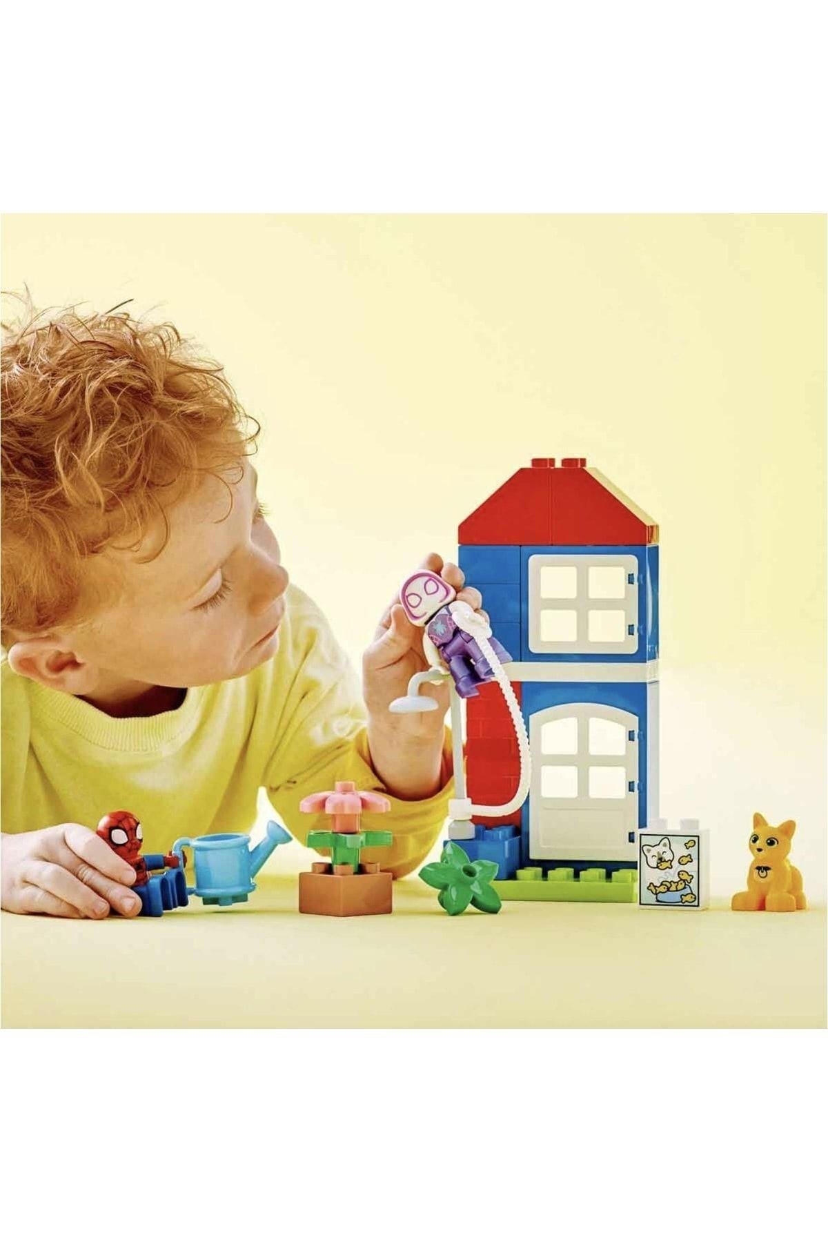 LEGO ® DUPLO® Marvel Örümcek Adam’ın Evi 10995 - Yaratıcı Süper Kahraman Oyuncak Yapım Seti(25 Parça)-Lego