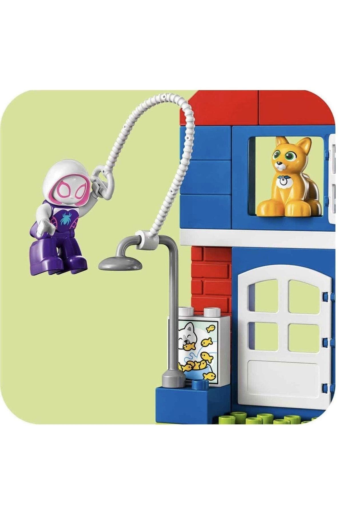 LEGO ® DUPLO® Marvel Örümcek Adam’ın Evi 10995 - Yaratıcı Süper Kahraman Oyuncak Yapım Seti(25 Parça)-Lego