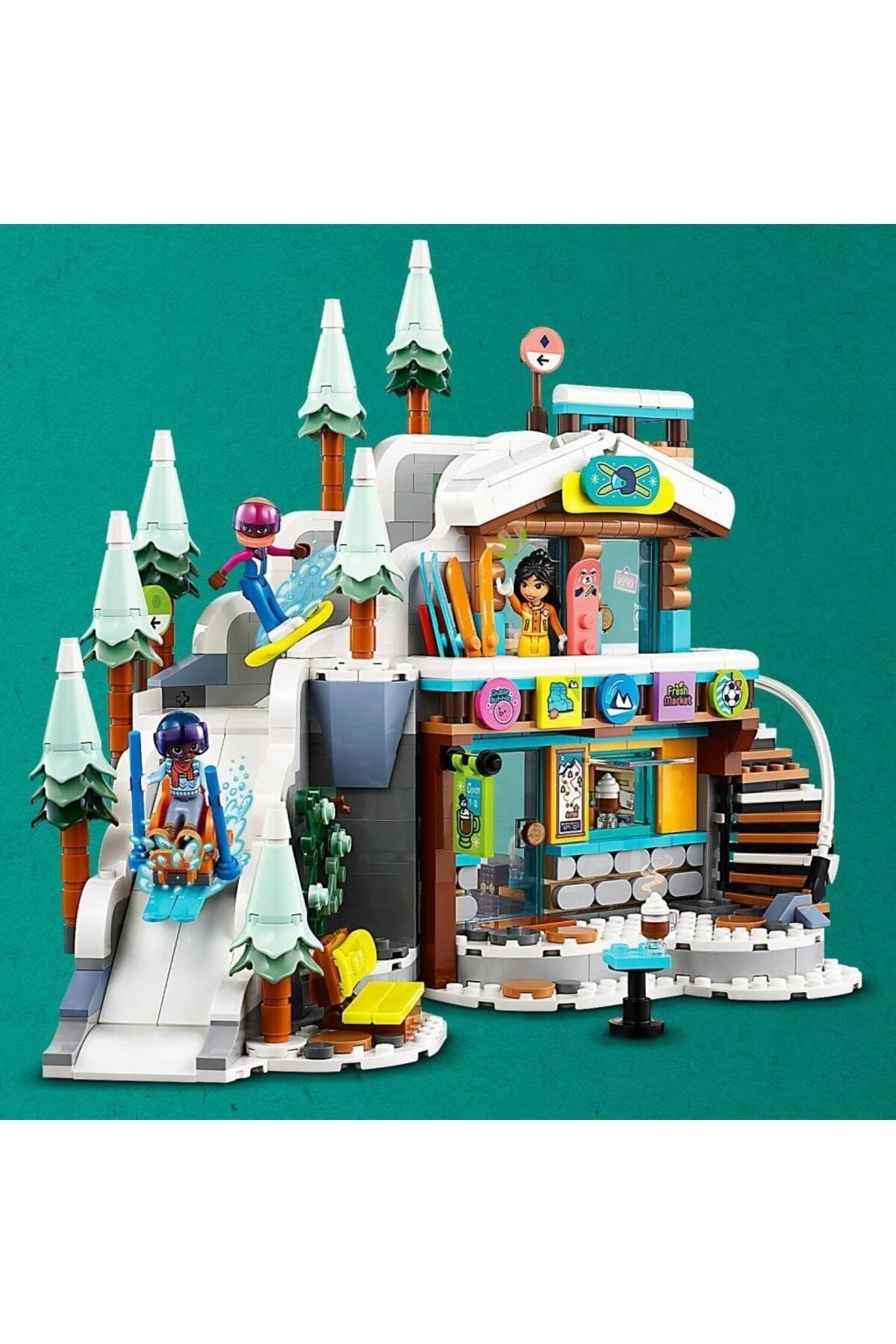 LEGO Friends 41756 Kayak Pisti Ve Kafe (980 Parça)-Lego