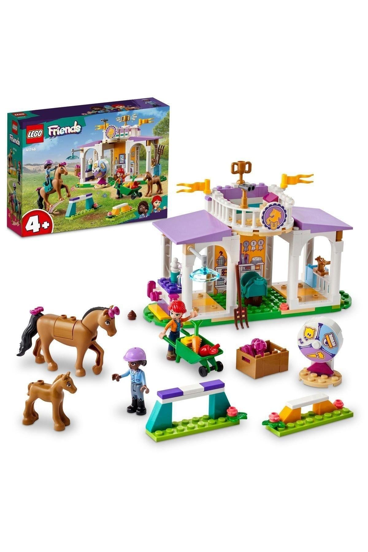 LEGO ® Friends At Eğitimi 41746 - 4 Yaş Ve Üzeri Çocuklar Için 2 Mini Bebek Ve 2 At Figürü Içer-Lego