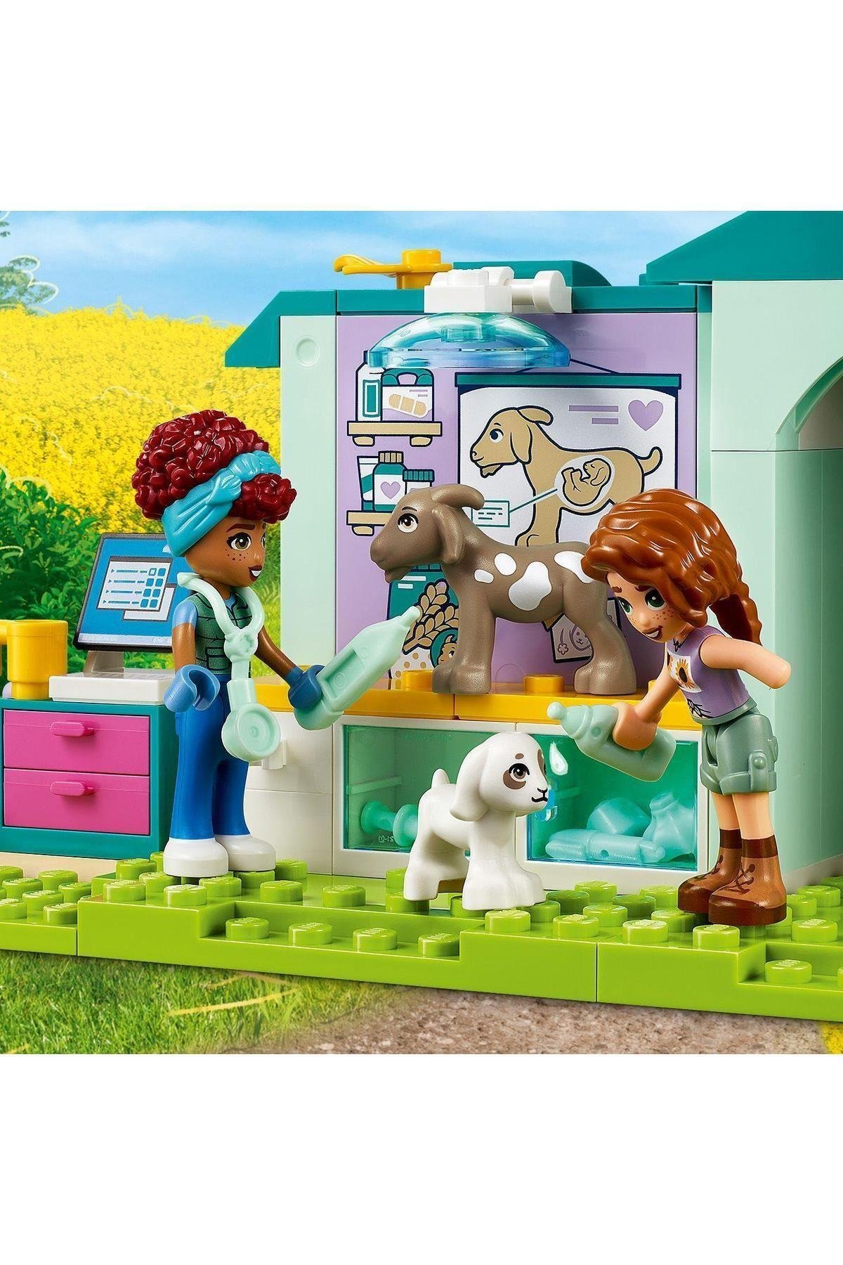 LEGO ® Friends Çiftlik Hayvanı Veteriner Kliniği 42632 -  Yaratıcı Oyuncak Yapım Seti (161 Parça)-Lego
