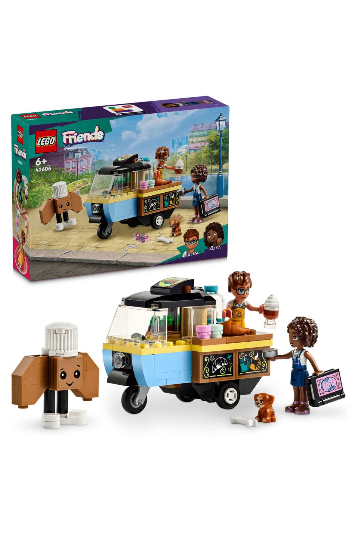 LEGO ® Friends Mobil Pastane 42606 -  Yaratıcı Oyuncak Yapım Seti (125 Parça)-Lego