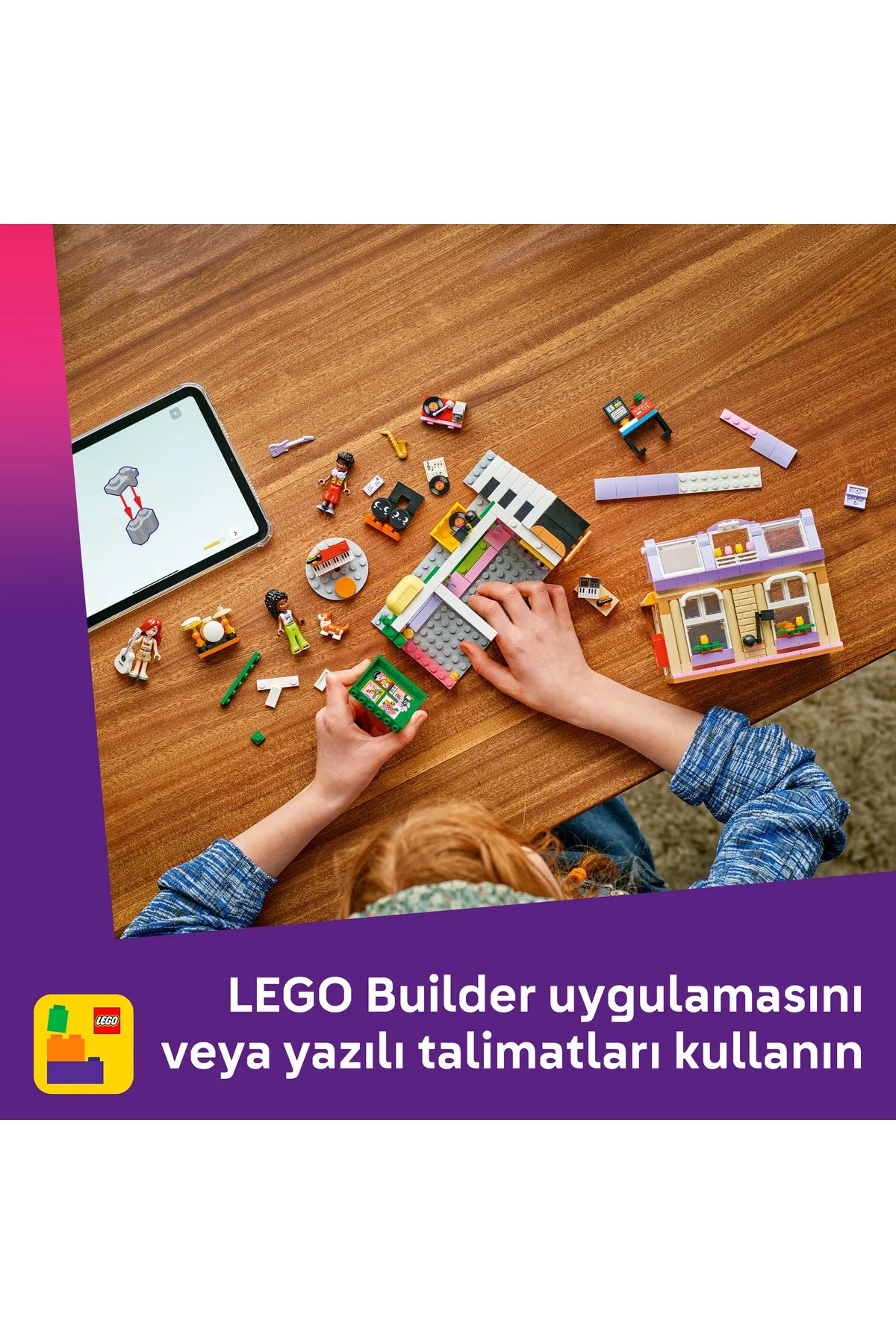 Lego Friends Müzik Mağazası ve Daire 42653-Lego