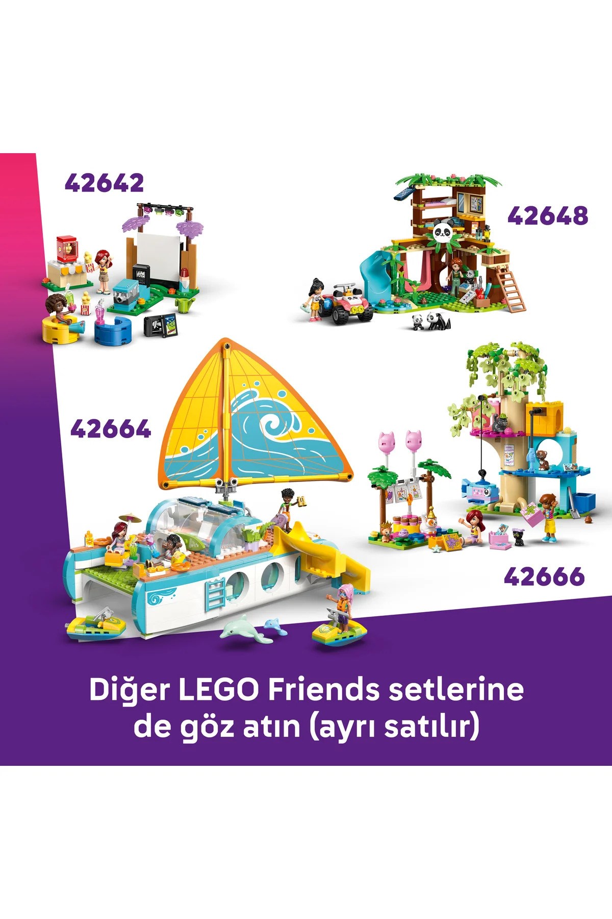 Lego Friends Müzik Mağazası ve Daire 42653-Lego