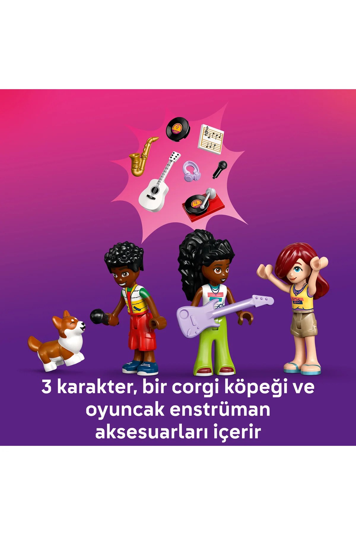 Lego Friends Müzik Mağazası ve Daire 42653-Lego