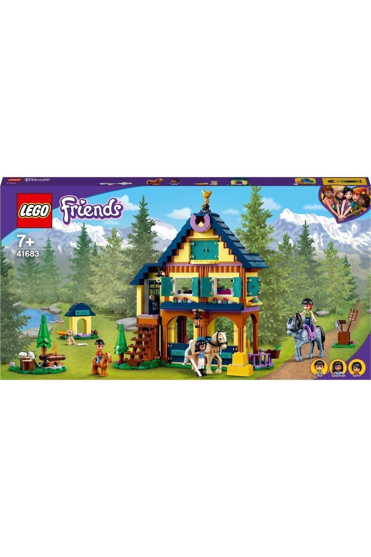 LEGO Friends Orman Binicilik Merkezi 41683 - Yaratıcı Çocuklar için Oyuncak Yapım Seti (511 Parça)-Lego