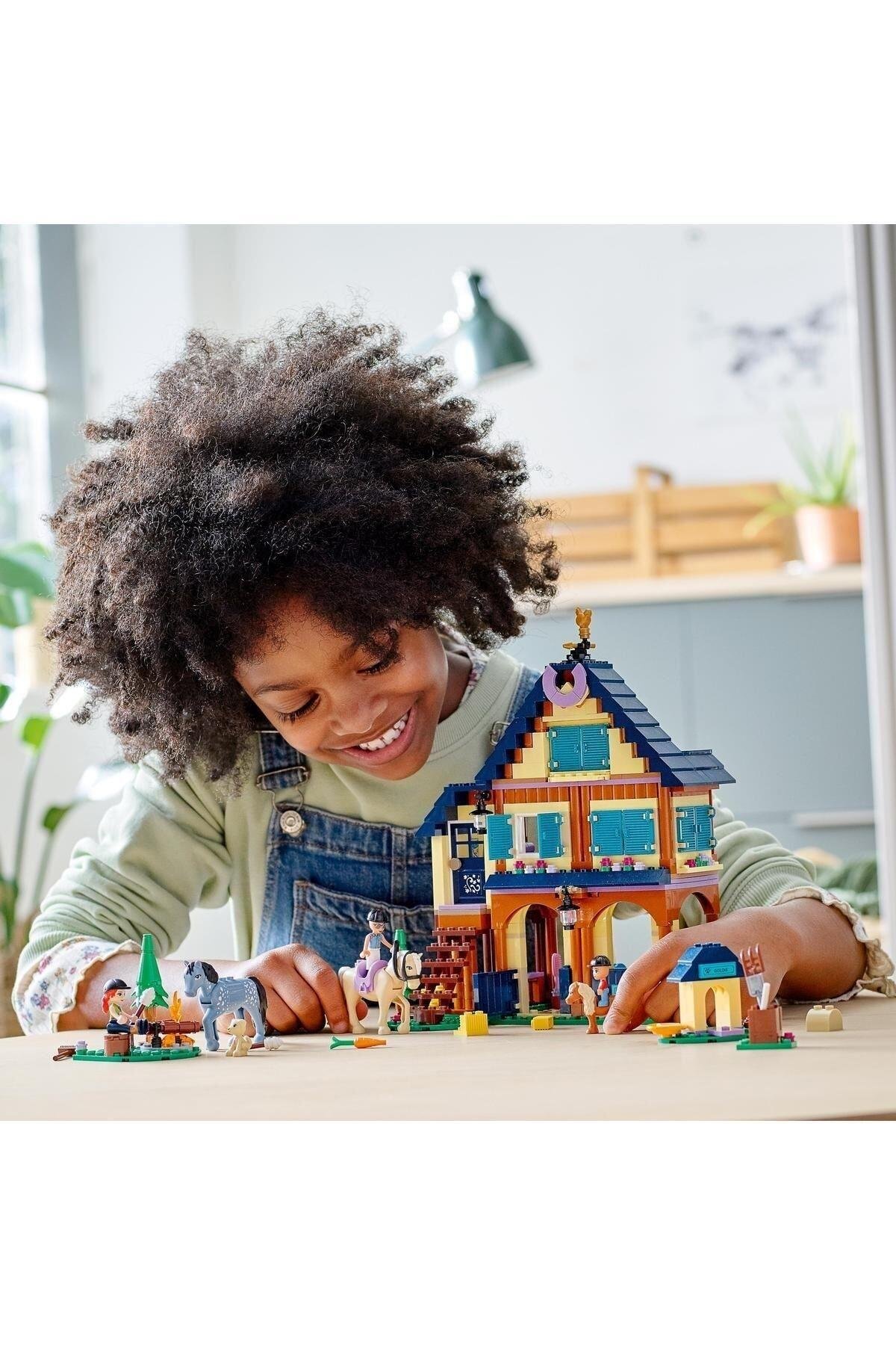 LEGO Friends Orman Binicilik Merkezi 41683 - Yaratıcı Çocuklar için Oyuncak Yapım Seti (511 Parça)-Lego