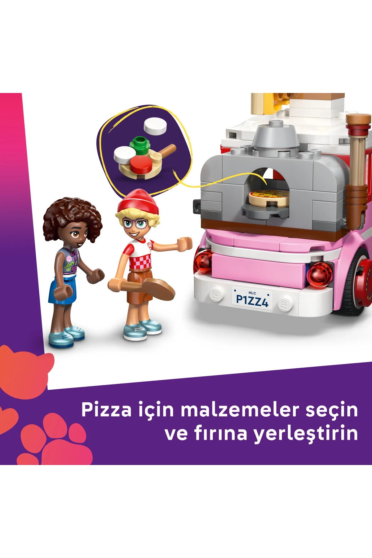 LEGO Friends Pizza Kamyonu 42694-Lego