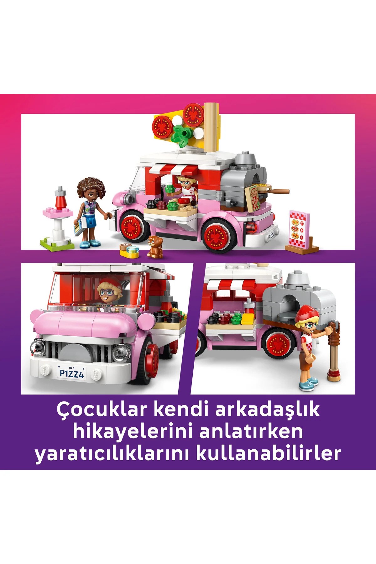 LEGO Friends Pizza Kamyonu 42694-Lego