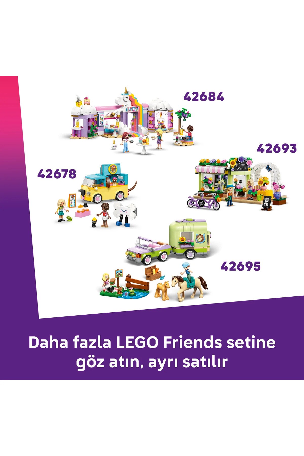 LEGO Friends Pizza Kamyonu 42694-Lego