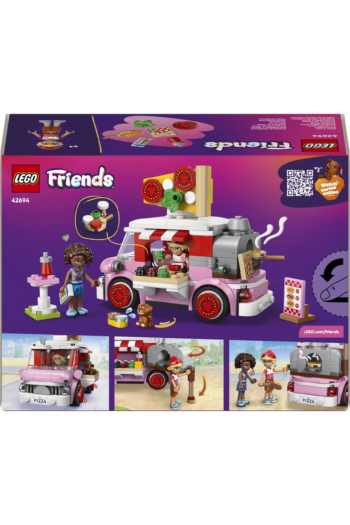 LEGO Friends Pizza Kamyonu 42694-Lego