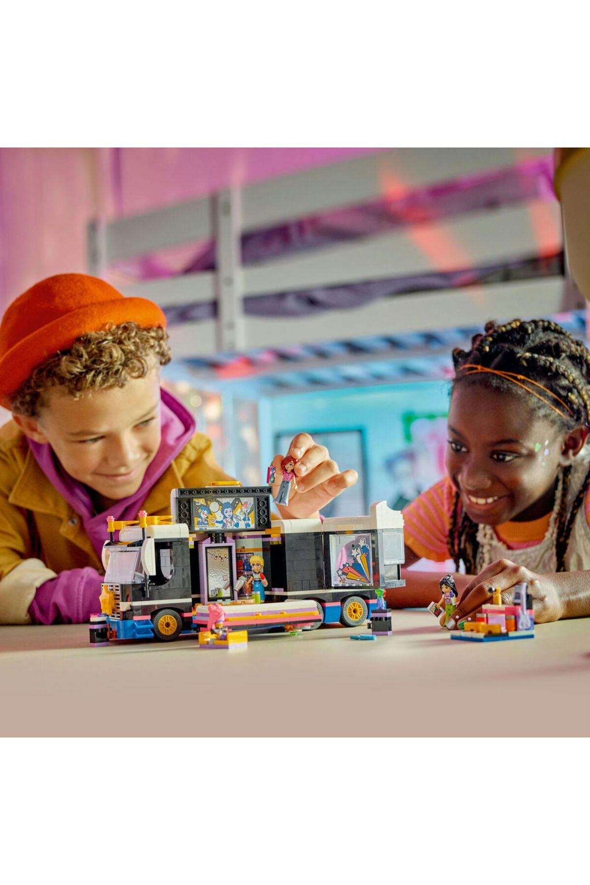 LEGO Friends Pop Star Müzik Turne Otobüsü 42619-Lego