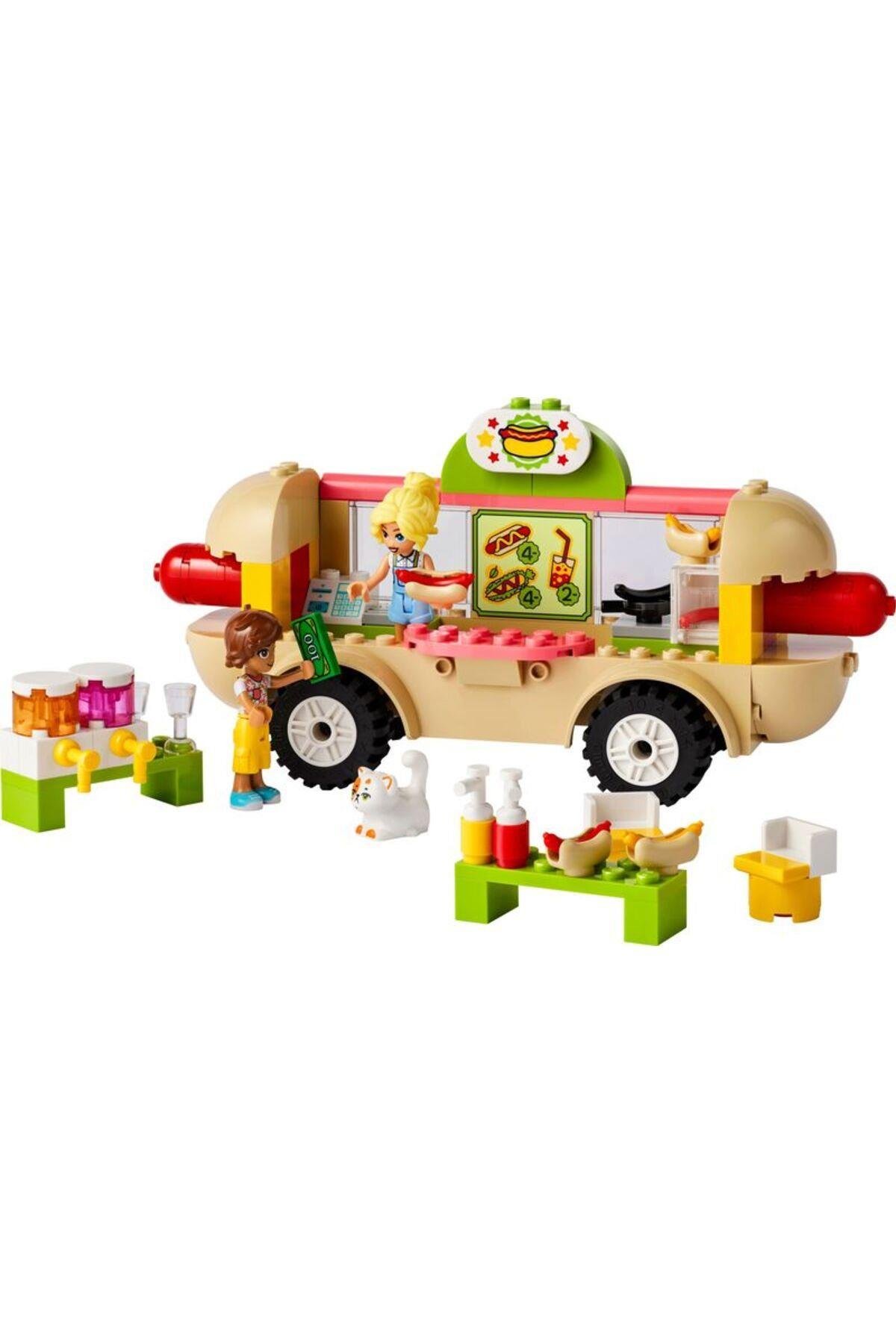 LEGO ® Friends Sosisli Sandviç Arabası 42633 -  Yaratıcı Oyuncak Yapım Seti (100 Parça)-Lego