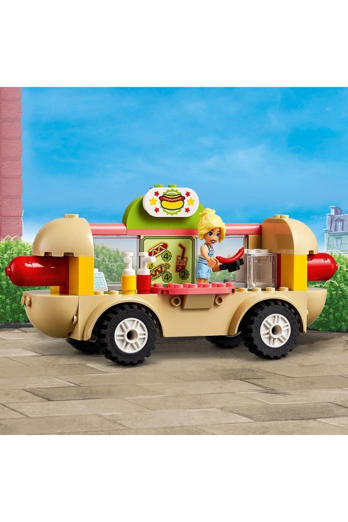 LEGO ® Friends Sosisli Sandviç Arabası 42633 -  Yaratıcı Oyuncak Yapım Seti (100 Parça)-Lego