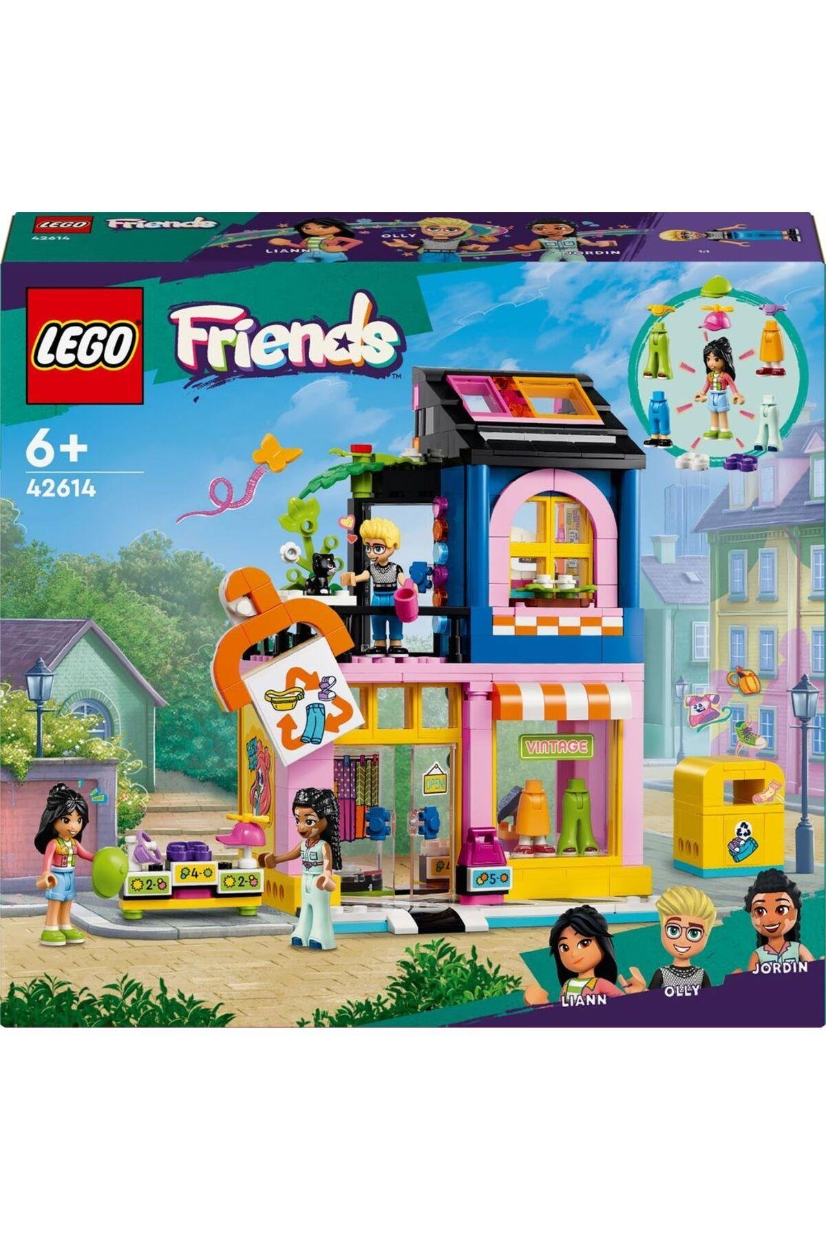 LEGO ® Friends Vintage Giyim Mağazası 42614 - Yaratıcı Oyuncak Yapım Seti (409 Parça)-Lego