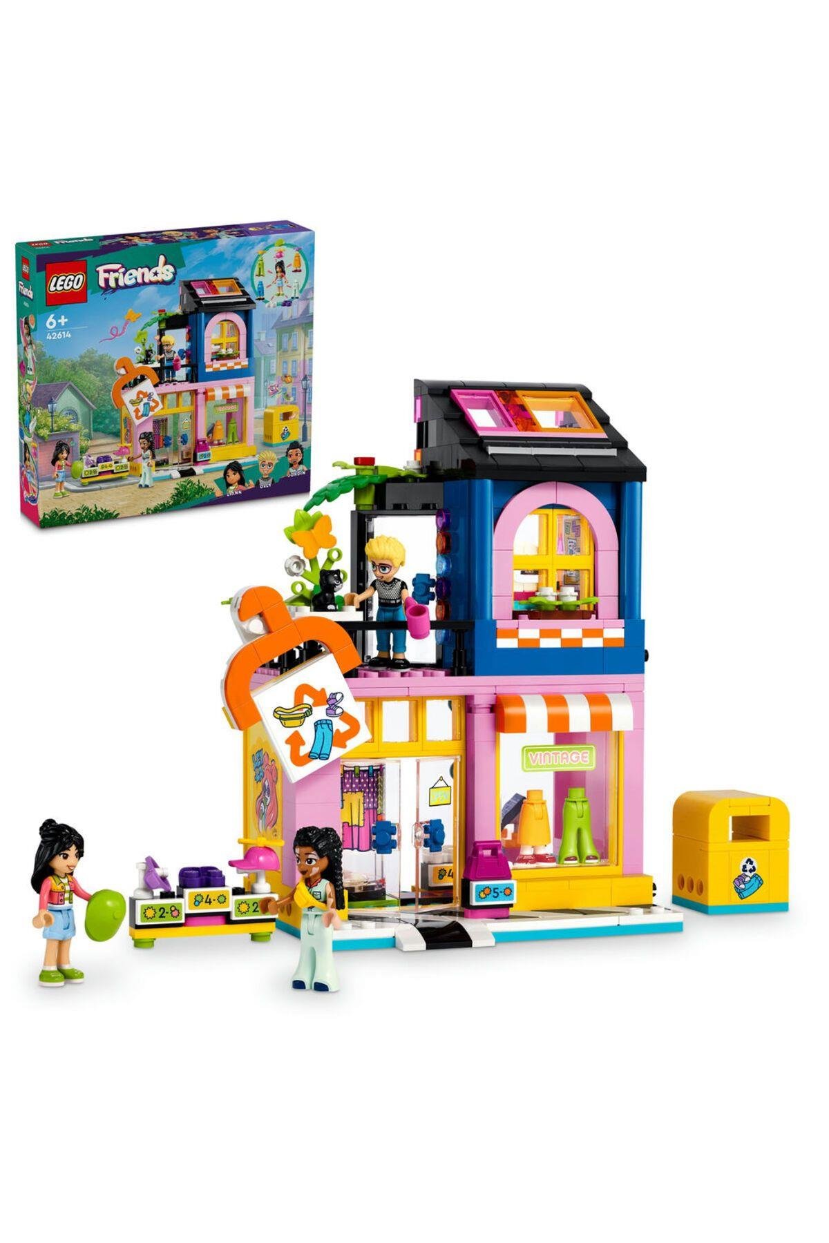 LEGO ® Friends Vintage Giyim Mağazası 42614 - Yaratıcı Oyuncak Yapım Seti (409 Parça)-Lego