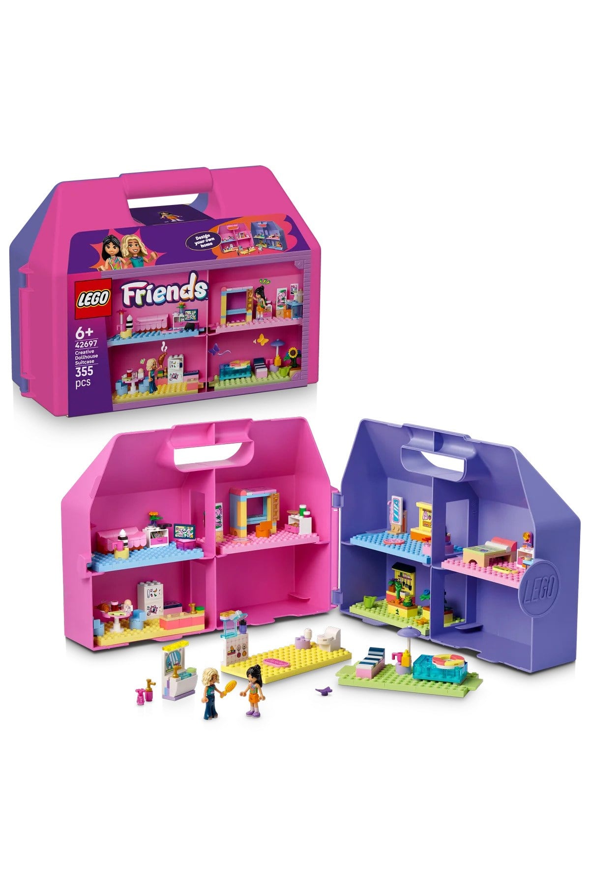 LEGO Friends Yaratıcı Bebek Evi Bavulu 42697-Lego