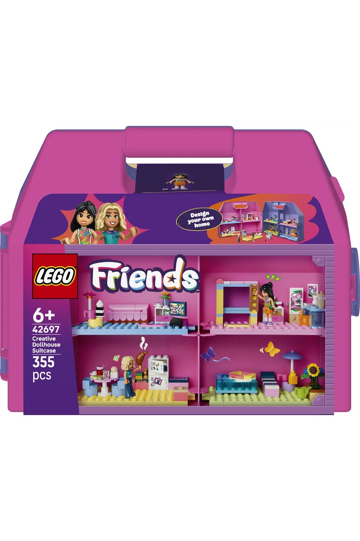 LEGO Friends Yaratıcı Bebek Evi Bavulu 42697-Lego