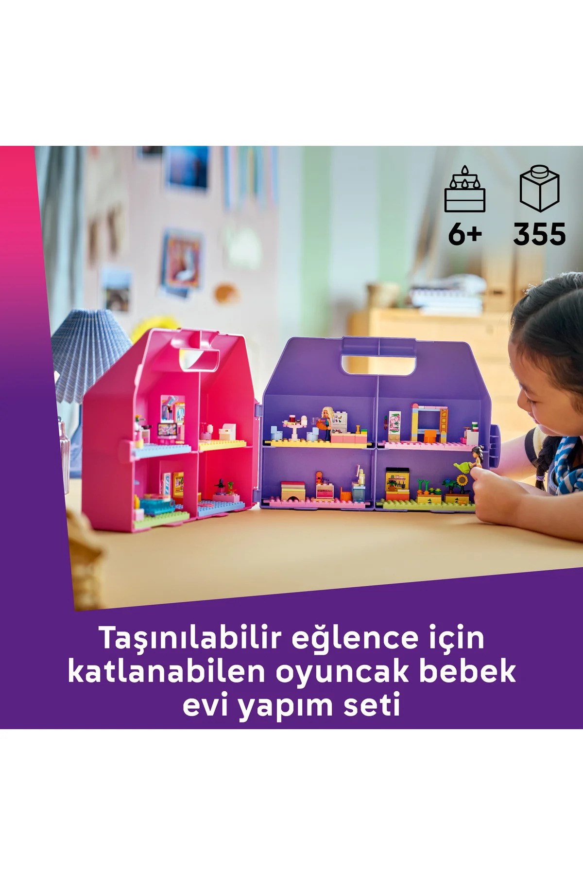 LEGO Friends Yaratıcı Bebek Evi Bavulu 42697-Lego